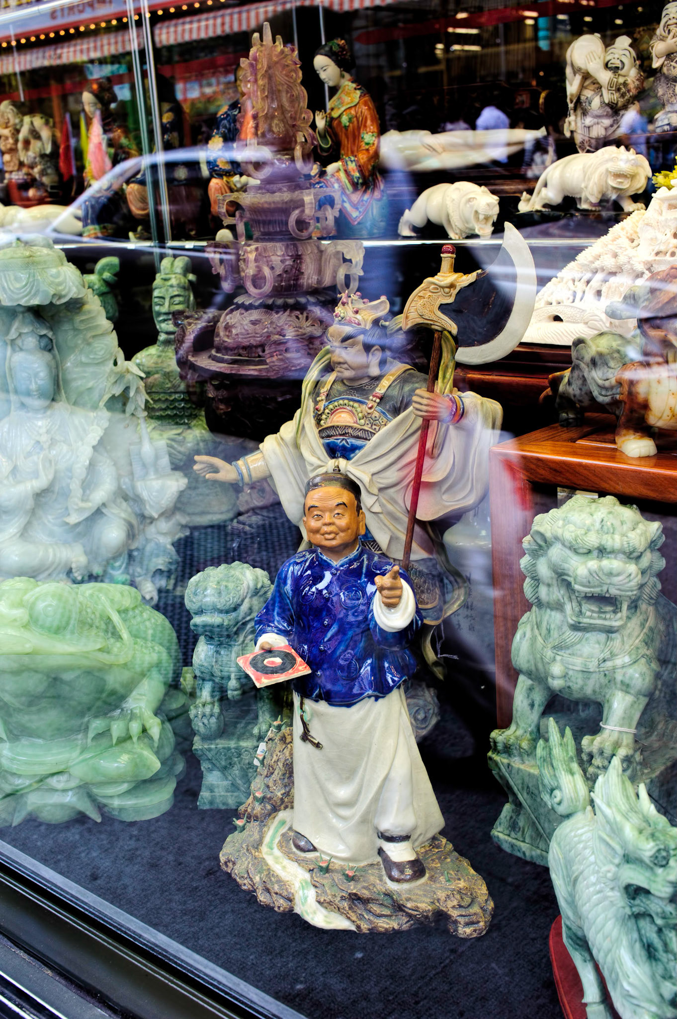 Chinatown Antique Shop Window, San Francisco, 2010