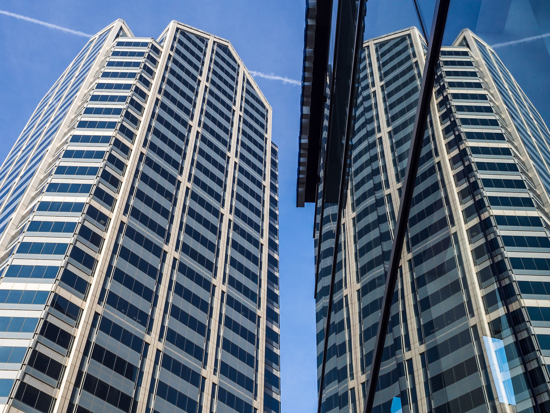Reflected, Downtown, San Diego, 2014