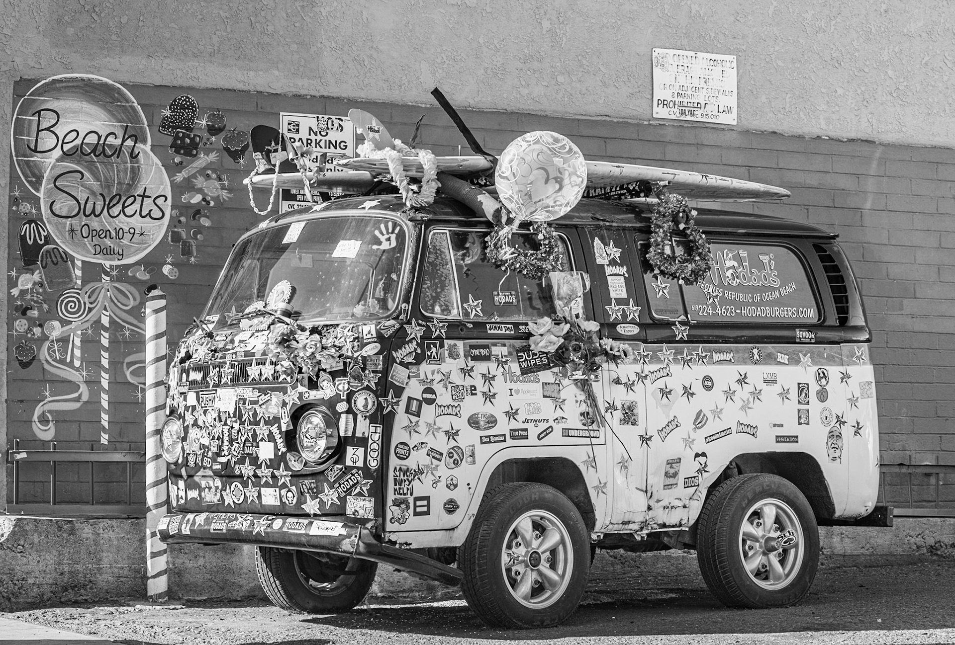 Hodad Van, Ocean Beach, San Diego, 2015