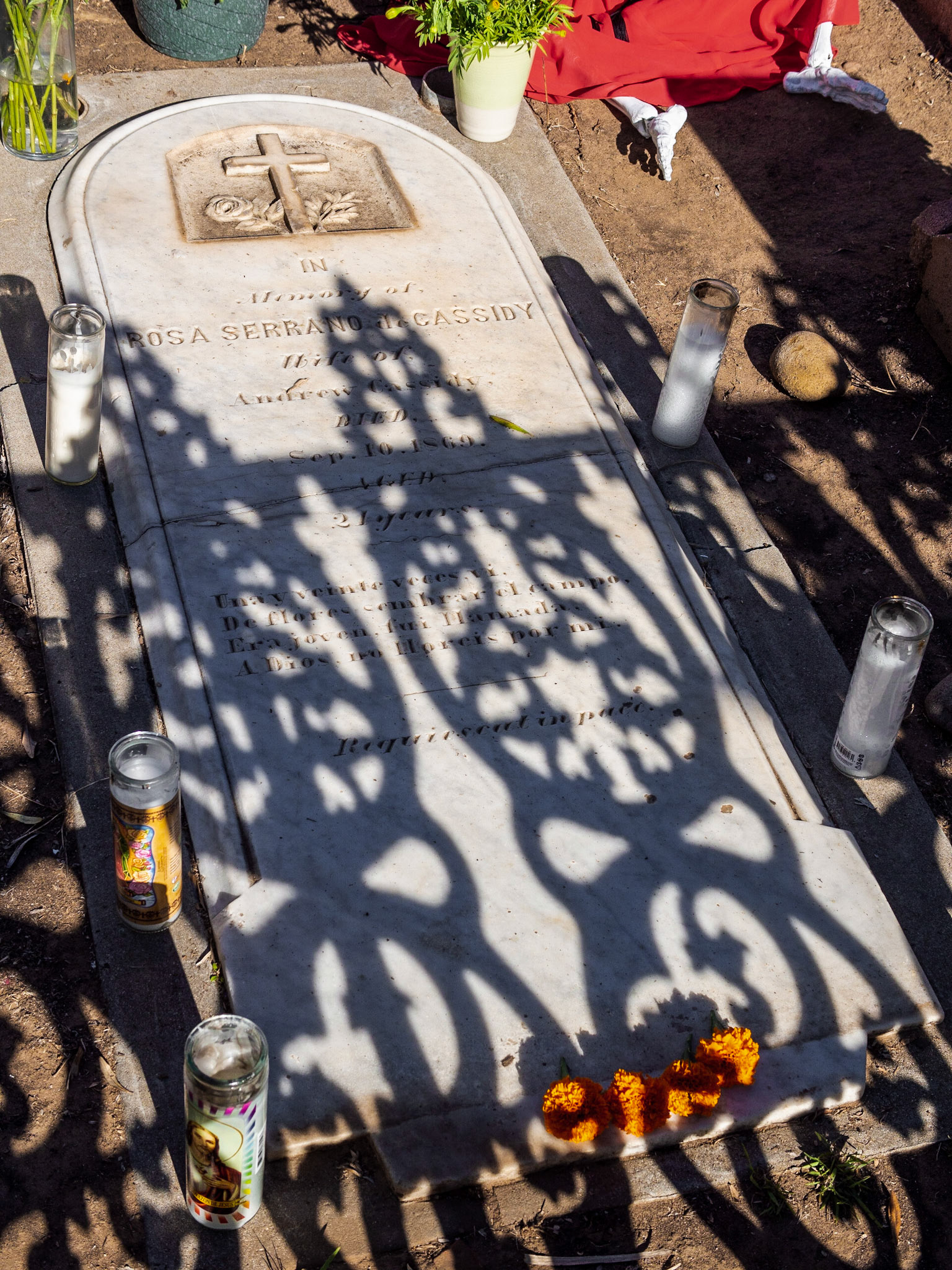 El Campo Santo Cemetery, Old Town, San Diego, 2013