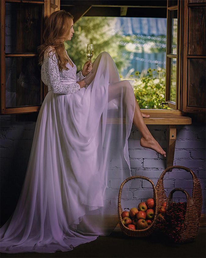 Suknia Juliette Atelier Sesja zdjęciowa do magazynu Wedding. Fotograf Dariusz Światłowski Warszawa