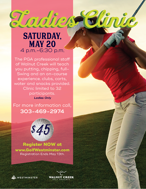 Erin Norem Ladies Clinic Golf Flyer