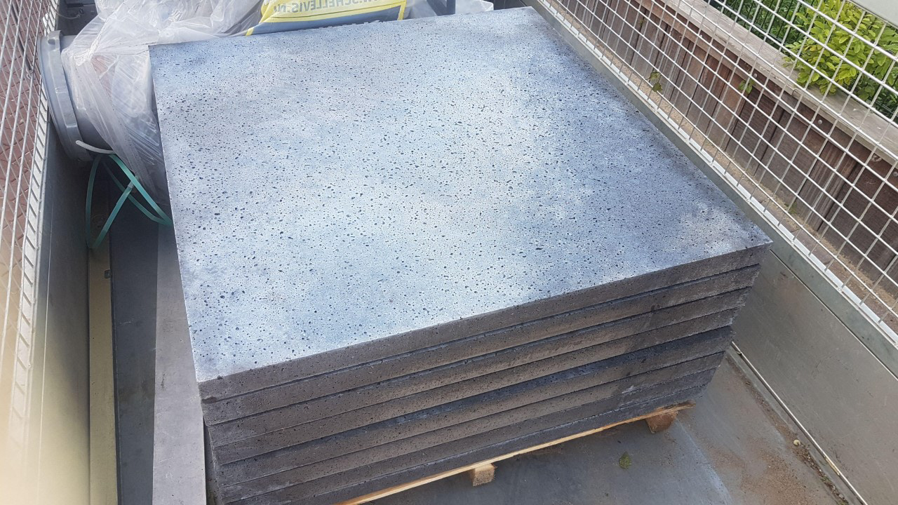 Foto 1: Oud Hollands Schellevis tegel 1x1 meter