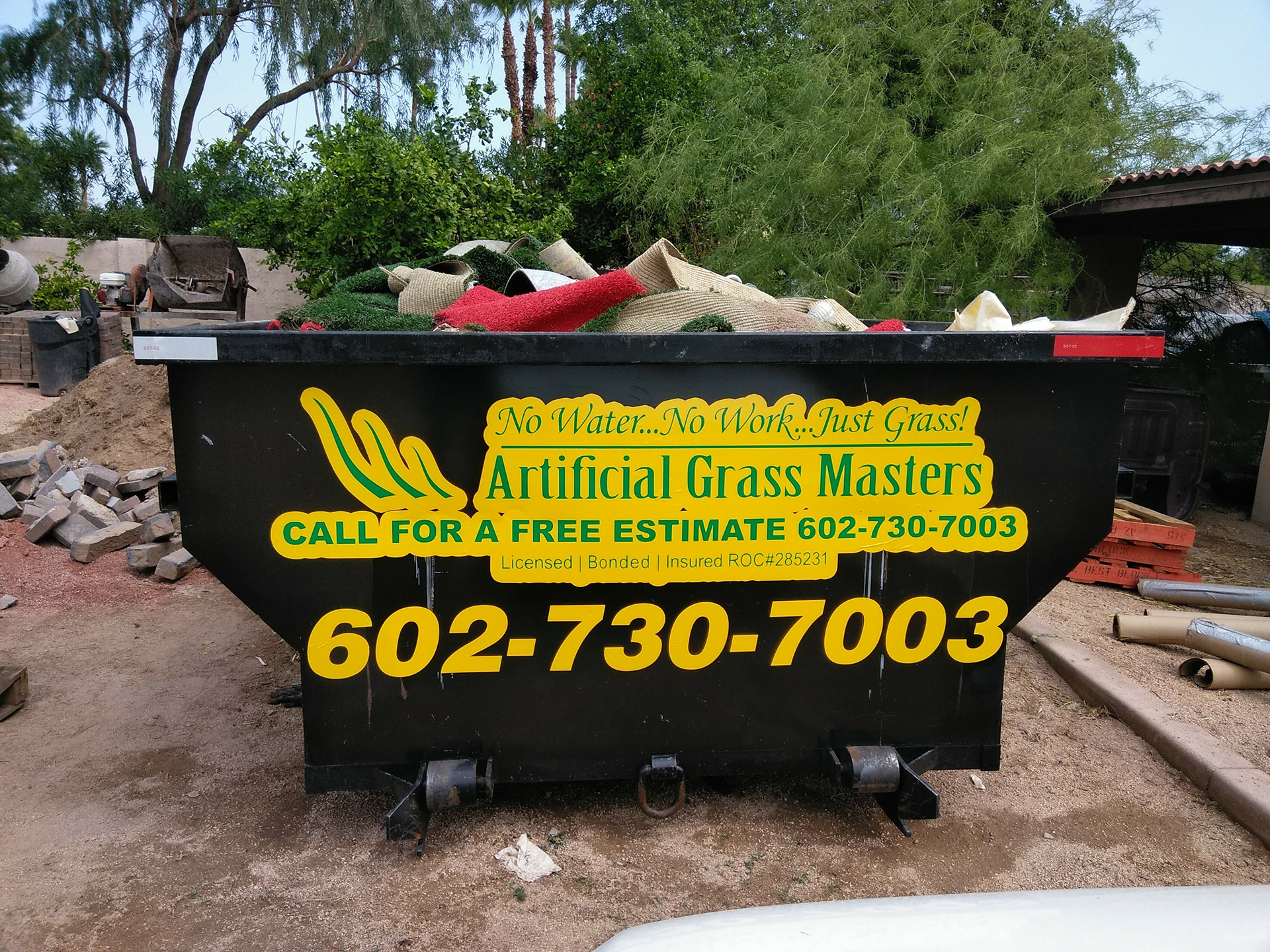 Dumpster Vinyl Front