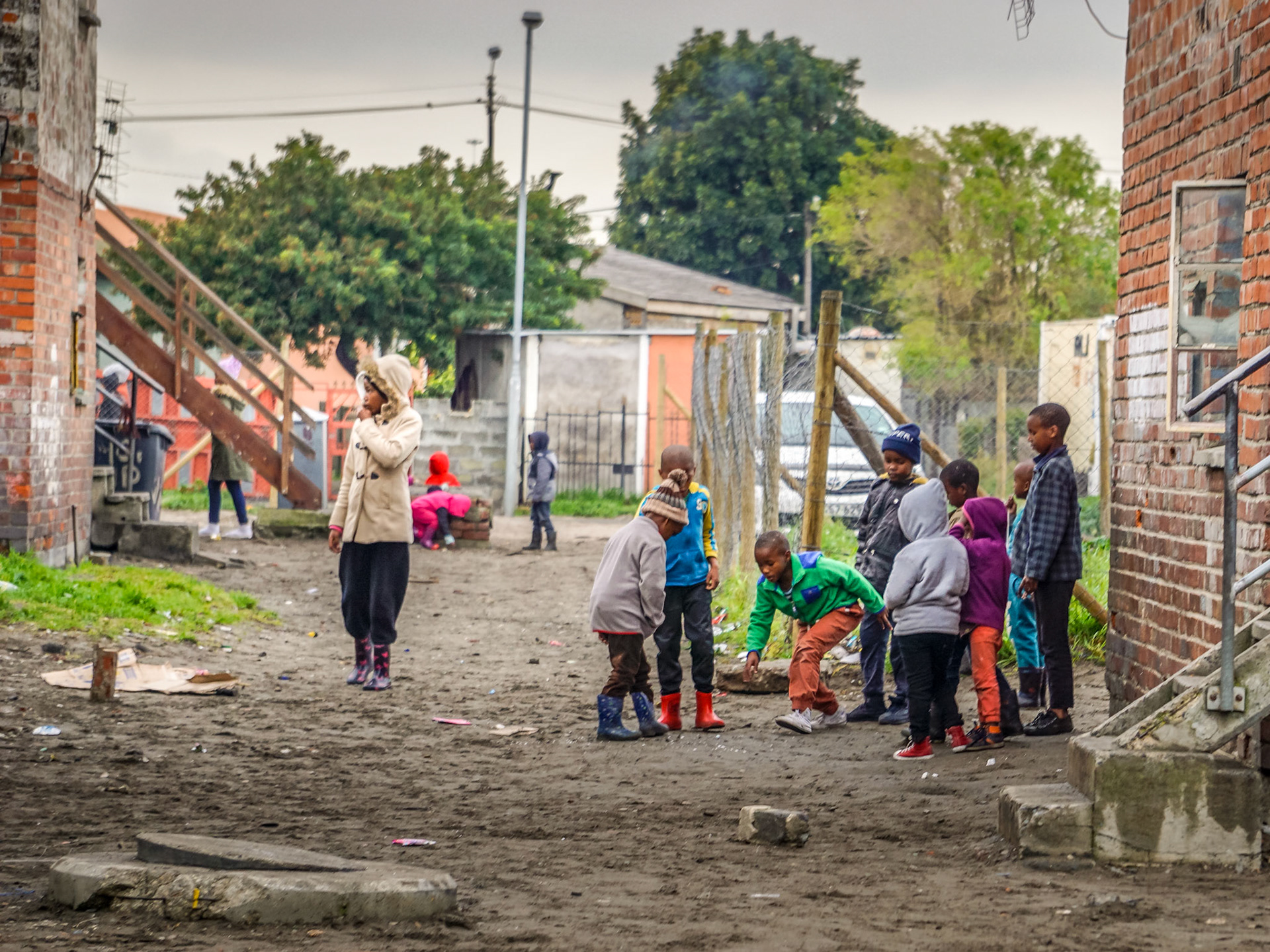 Kids at play Cape Town South Africa