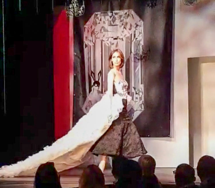 On the runway