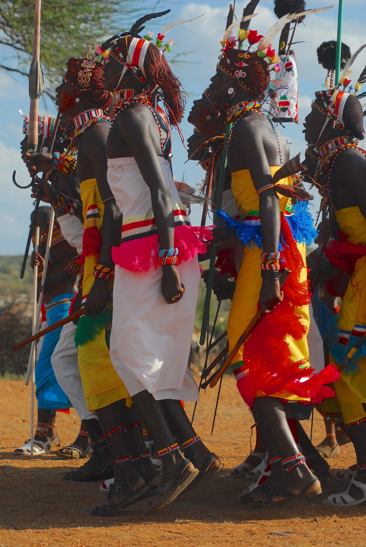 Africa Samburu Kanya Ceremony Dance