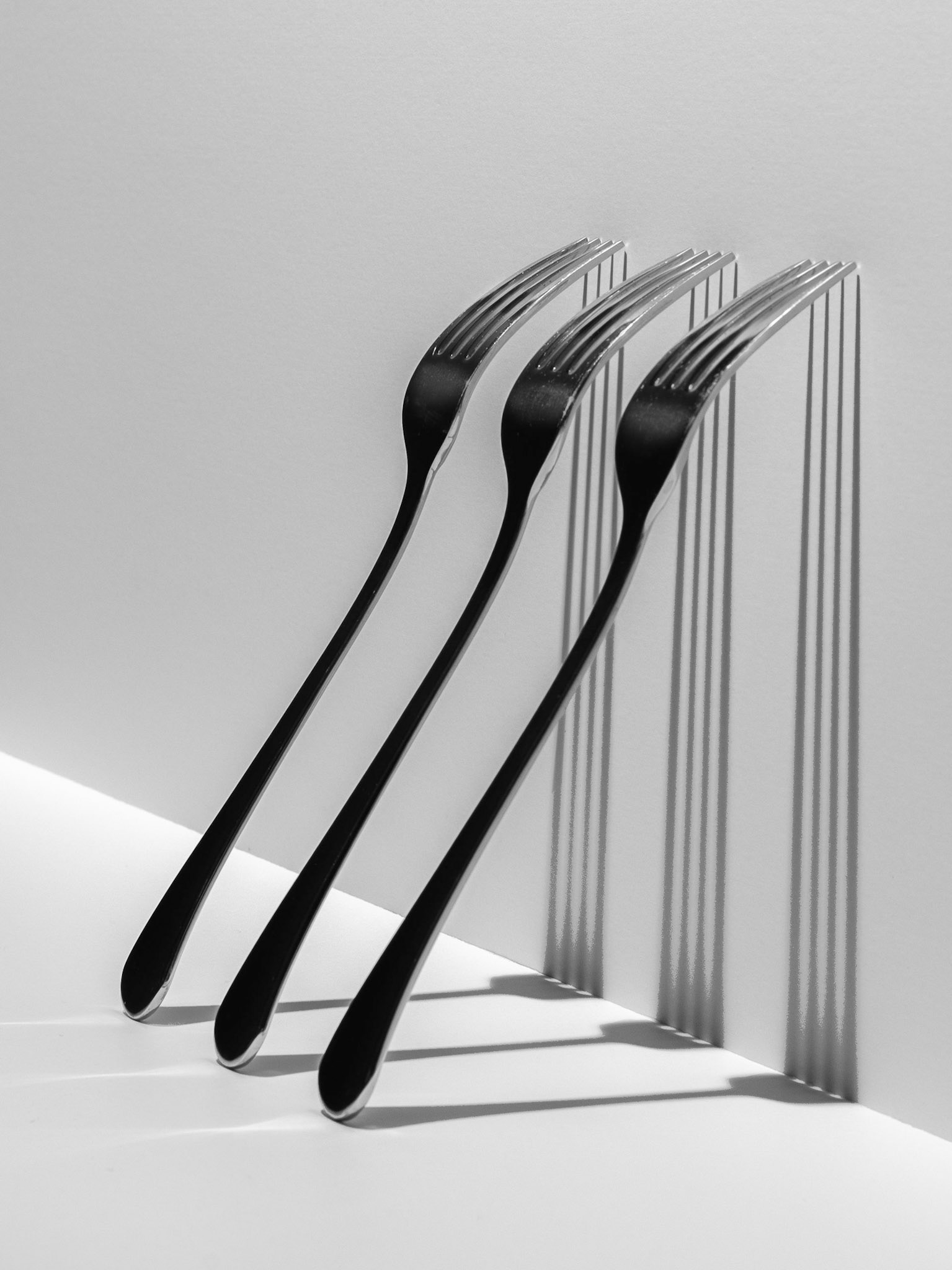 Still life cutlery collection