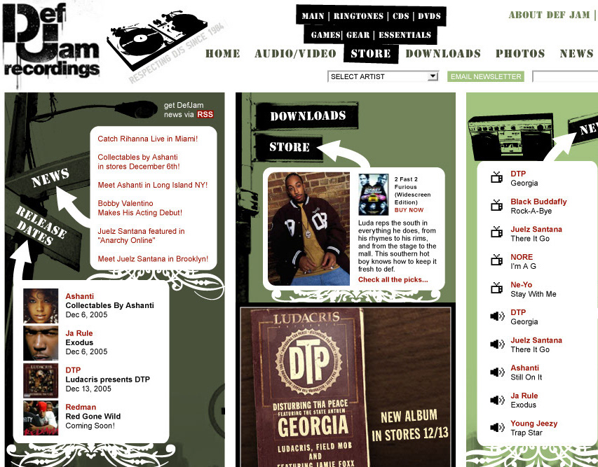 daniel sarrow Def Jam site