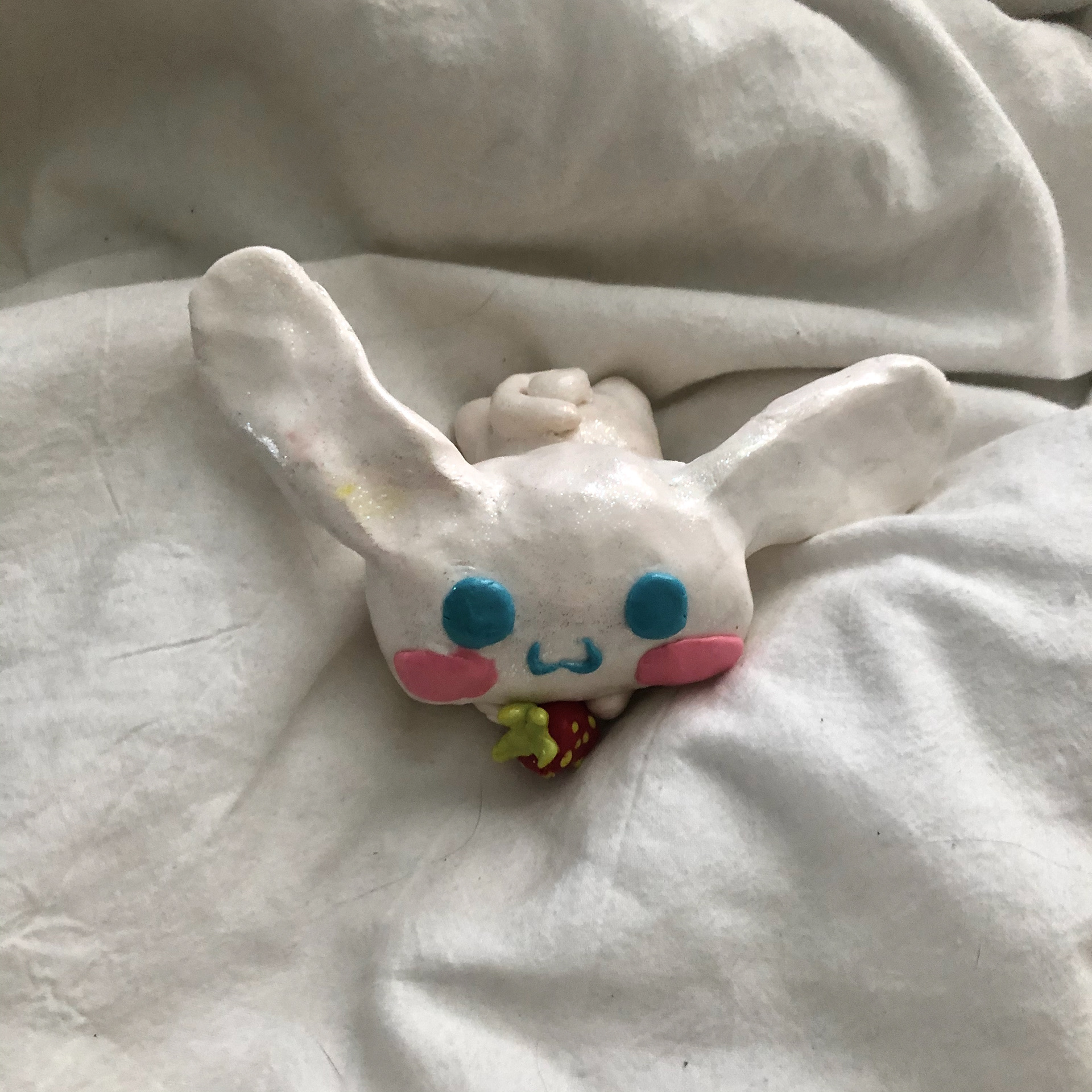 "Cinnamoroll", 2020, polymer clay