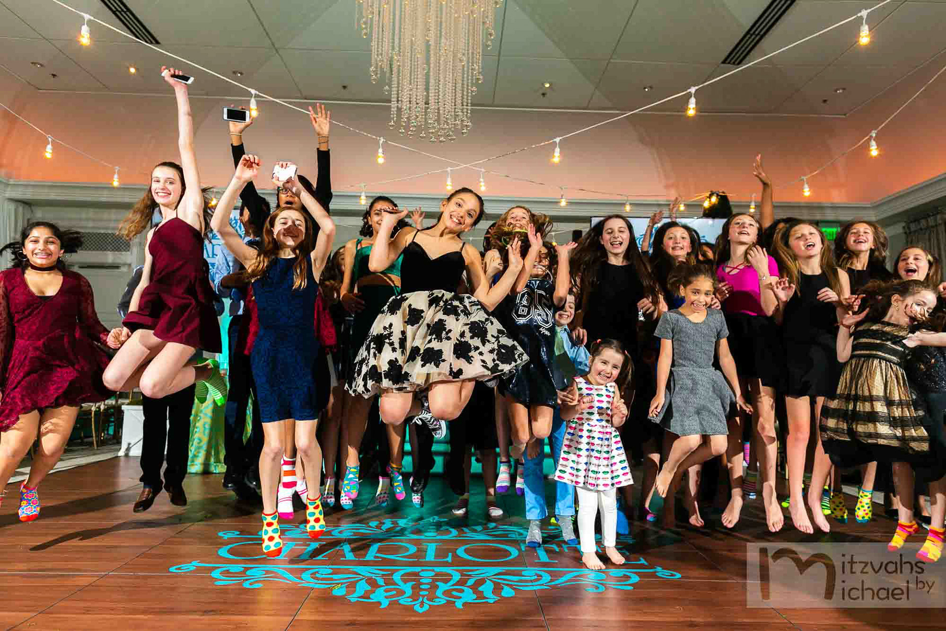 Charlotte's Bat Mitzvah havdalah service at Beth El and party at Woodmont Country Club January 18, 2019.