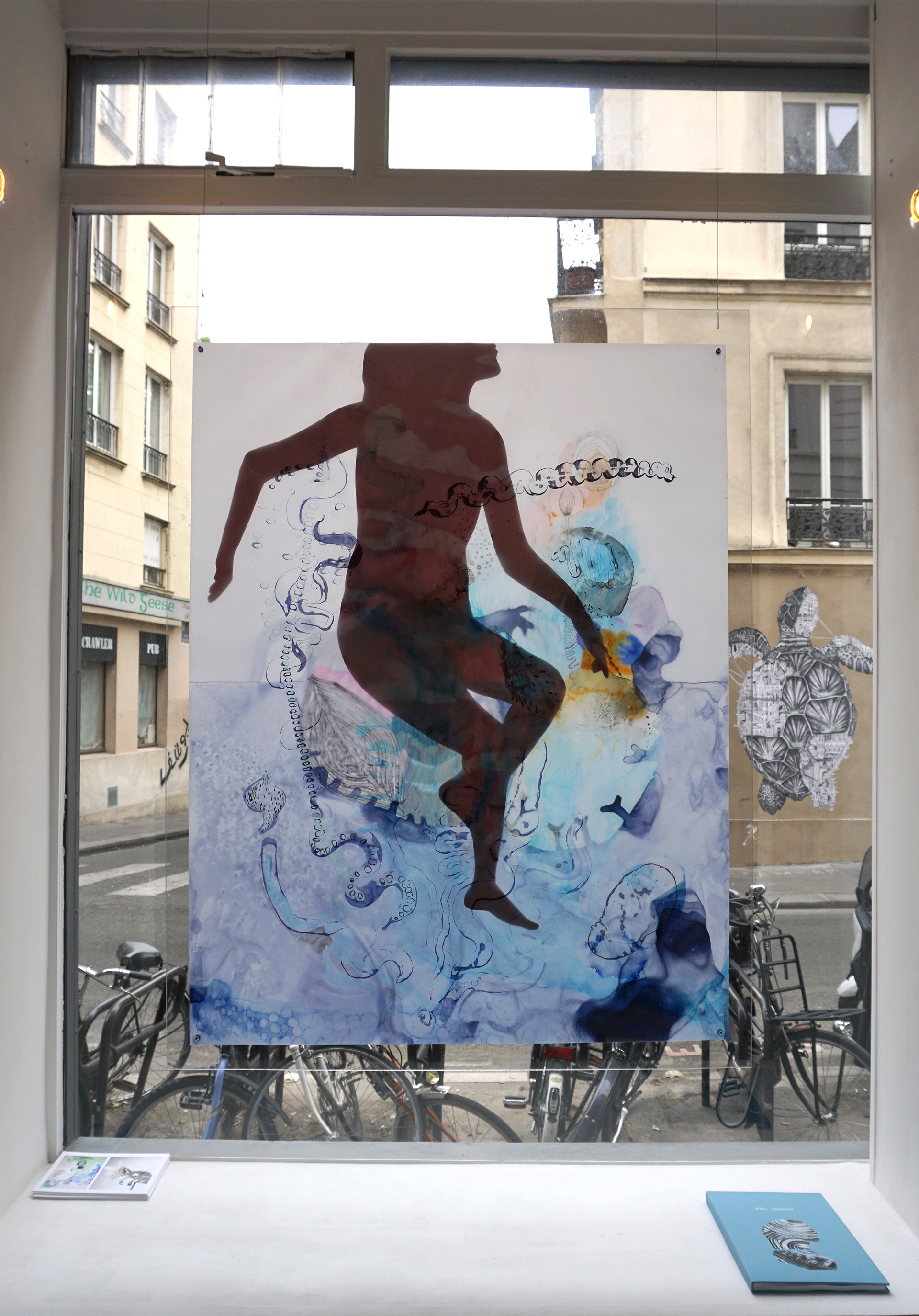 J'aimerais effacer tes bords (2019), solo show, H Gallery, Paris, France