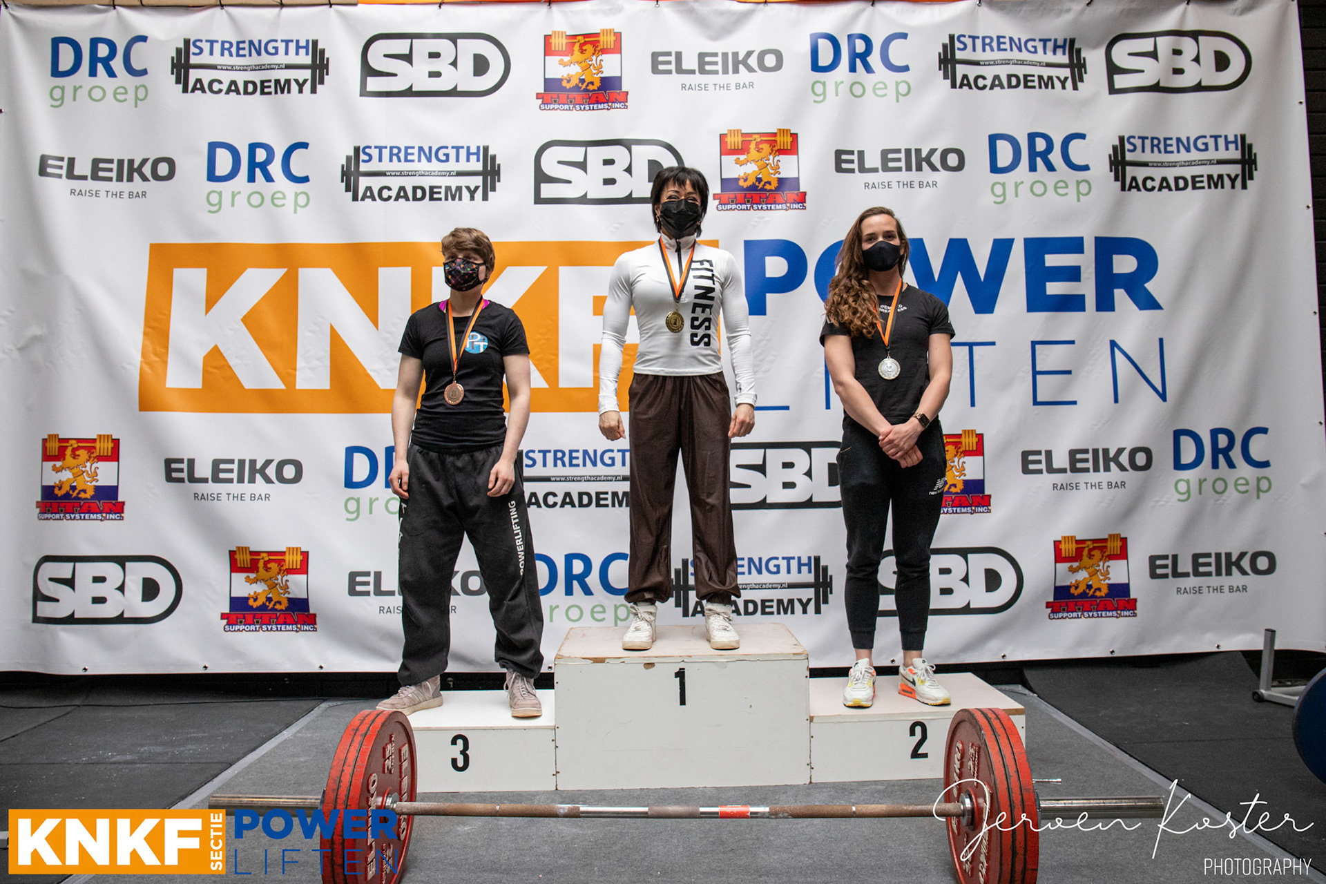 NK powerliften 2021 Dames