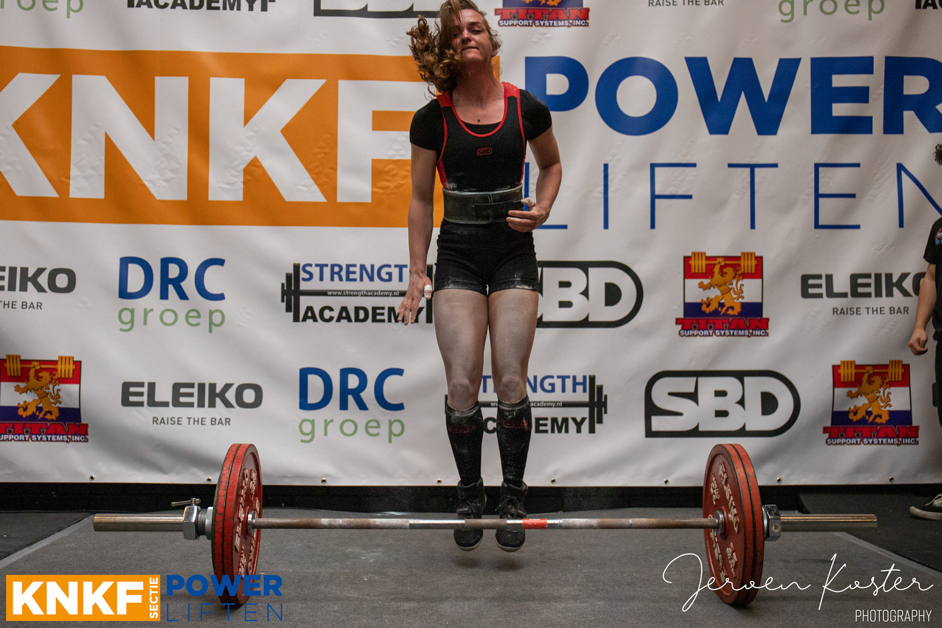 NK powerliften 2021 Dames