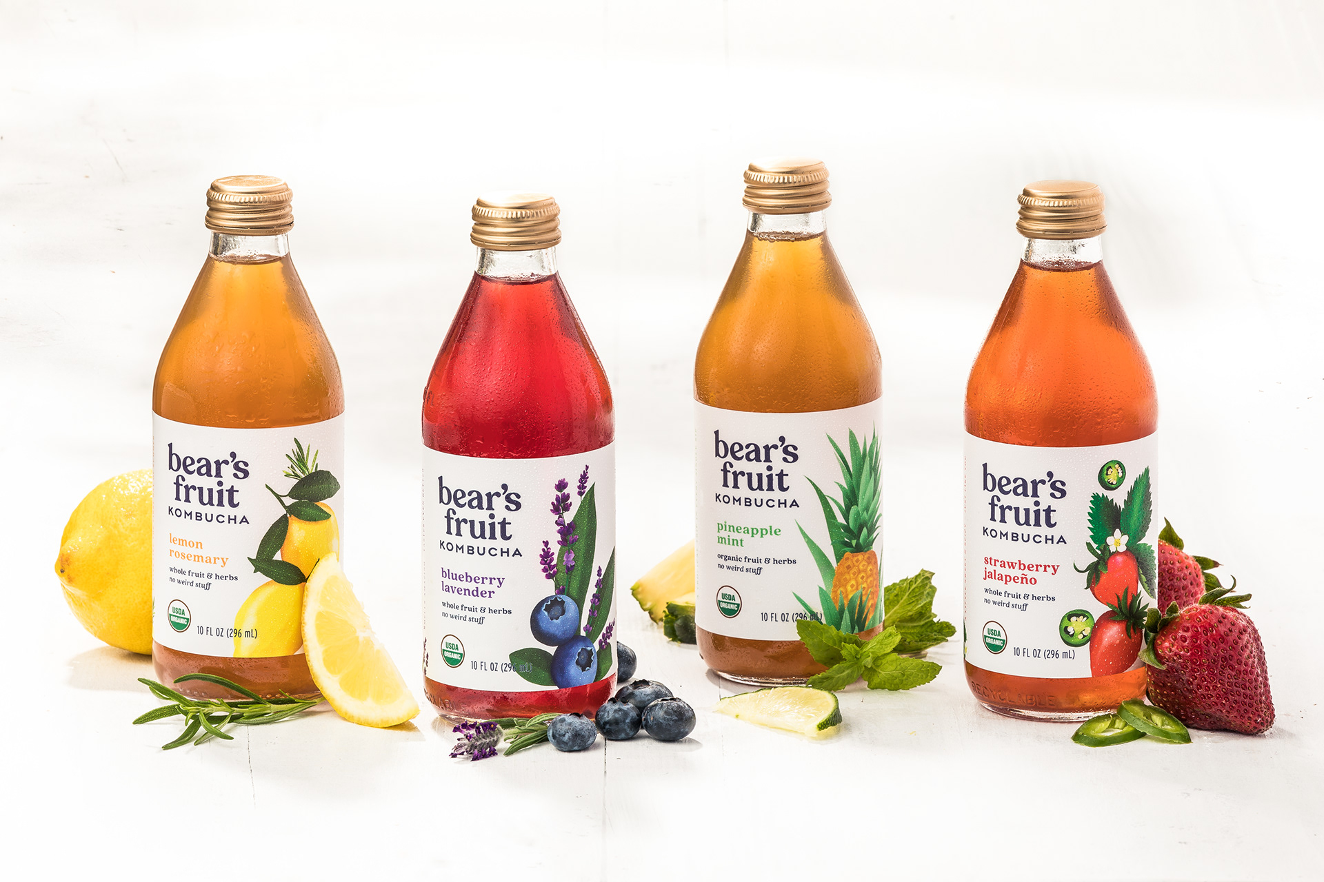 CREATIVES IN RESIDENCE PHOTO AGENCY, NYC BEAR'S FRUIT KOMBUCHA