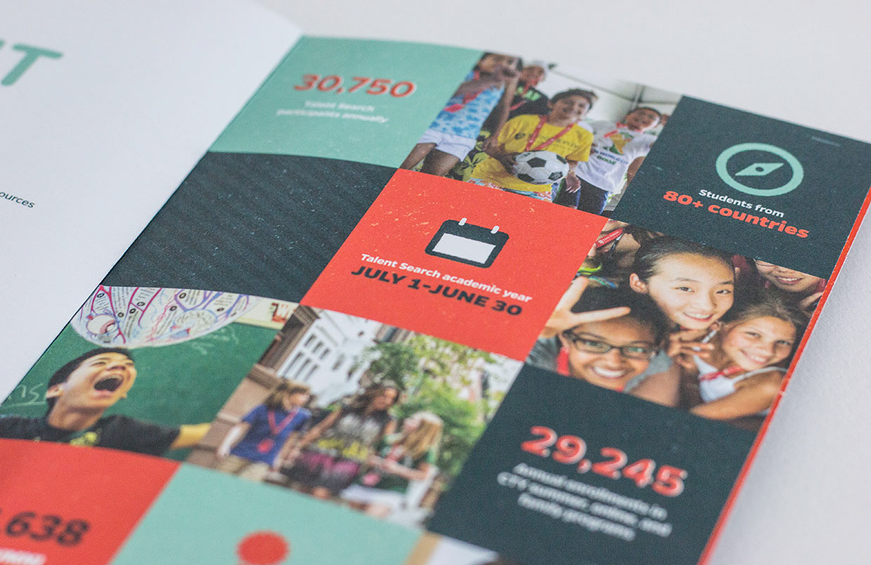 Emilee Beeson print design piece photo of detail shot of book interior.