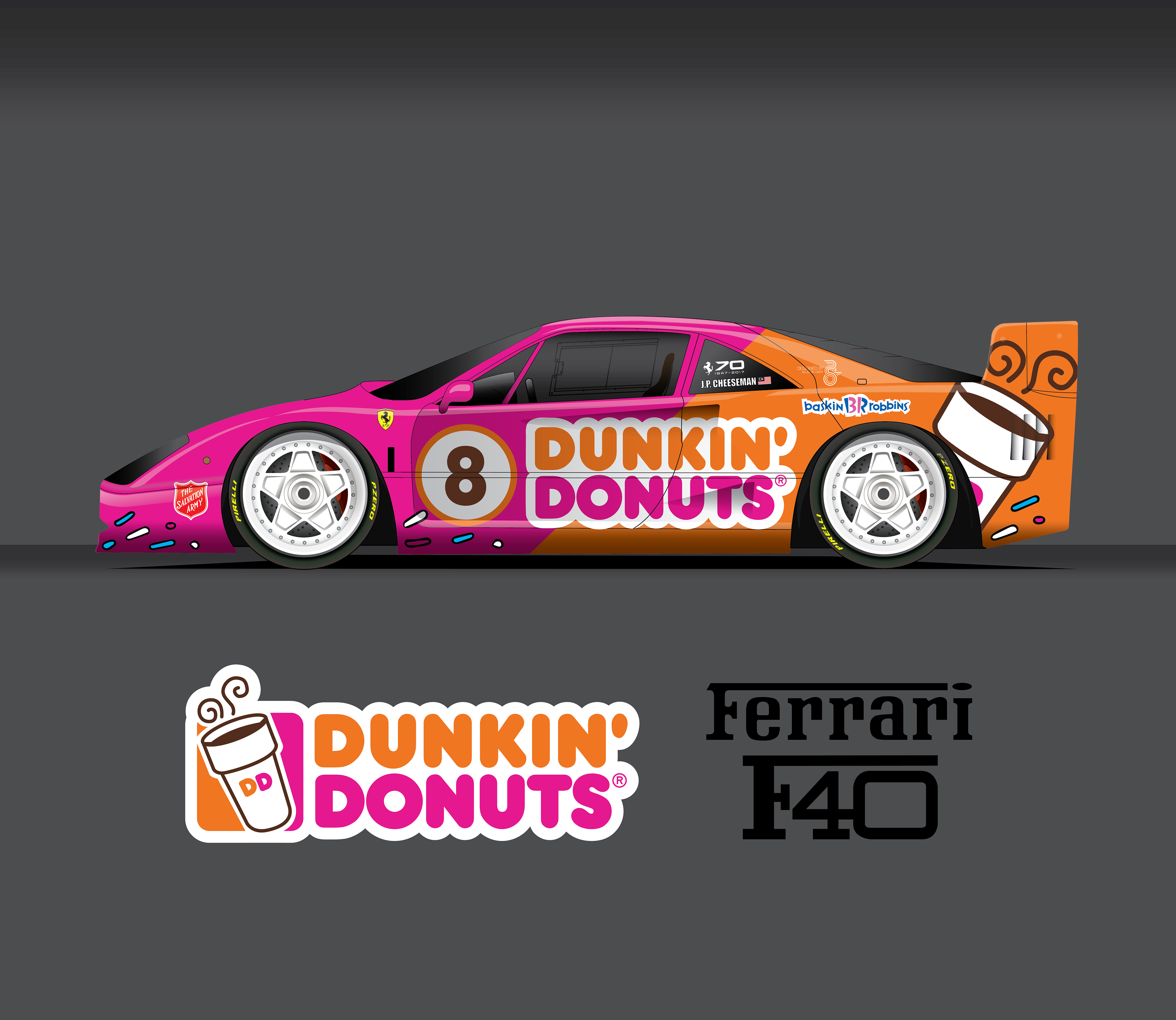 Race Car Livery Design