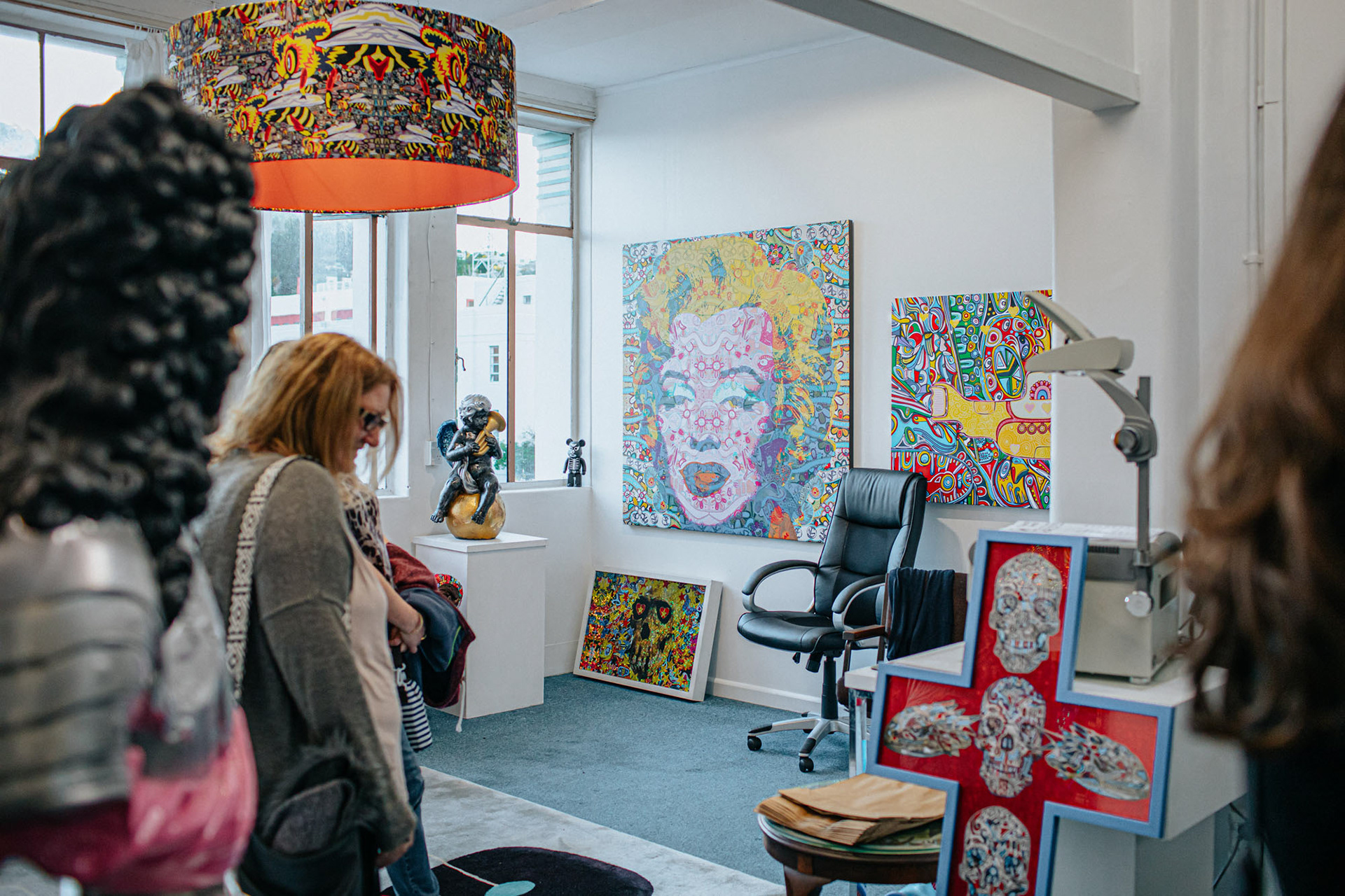 Boyd Dunlop Gallery artworks on display
