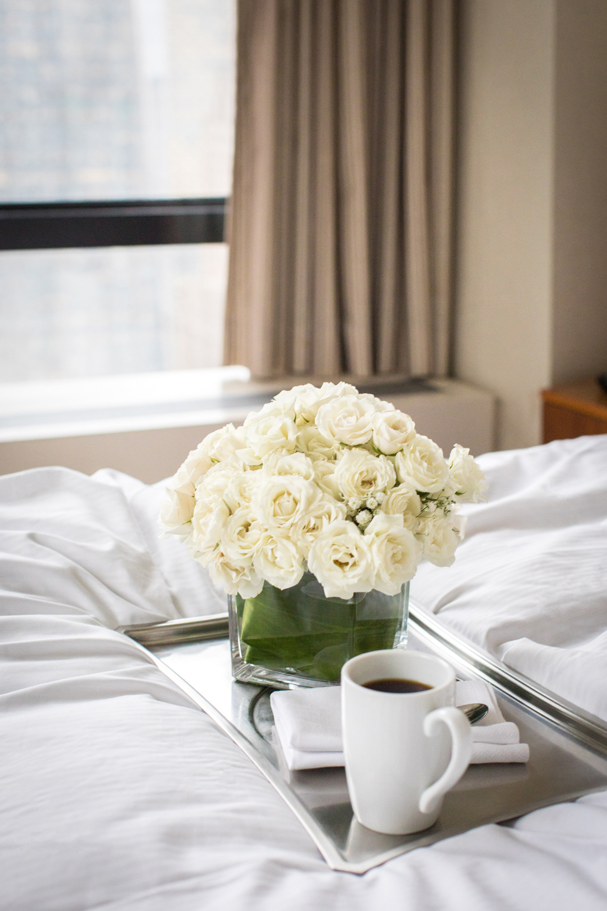 Hilton Millennium NYC - Room Coffee Setting