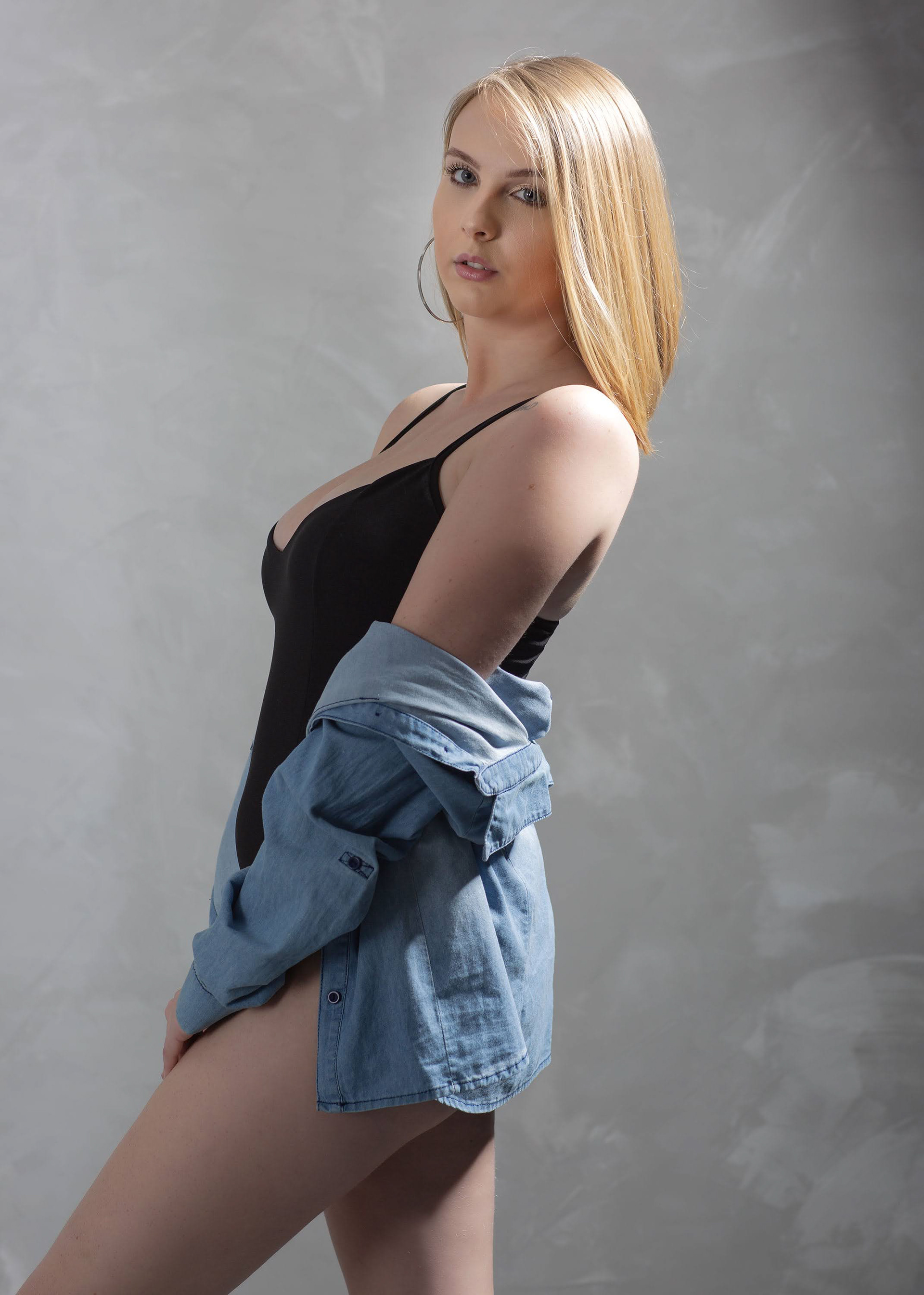 Ensaio fotográfico feminino em estúdio, em Videira/SC