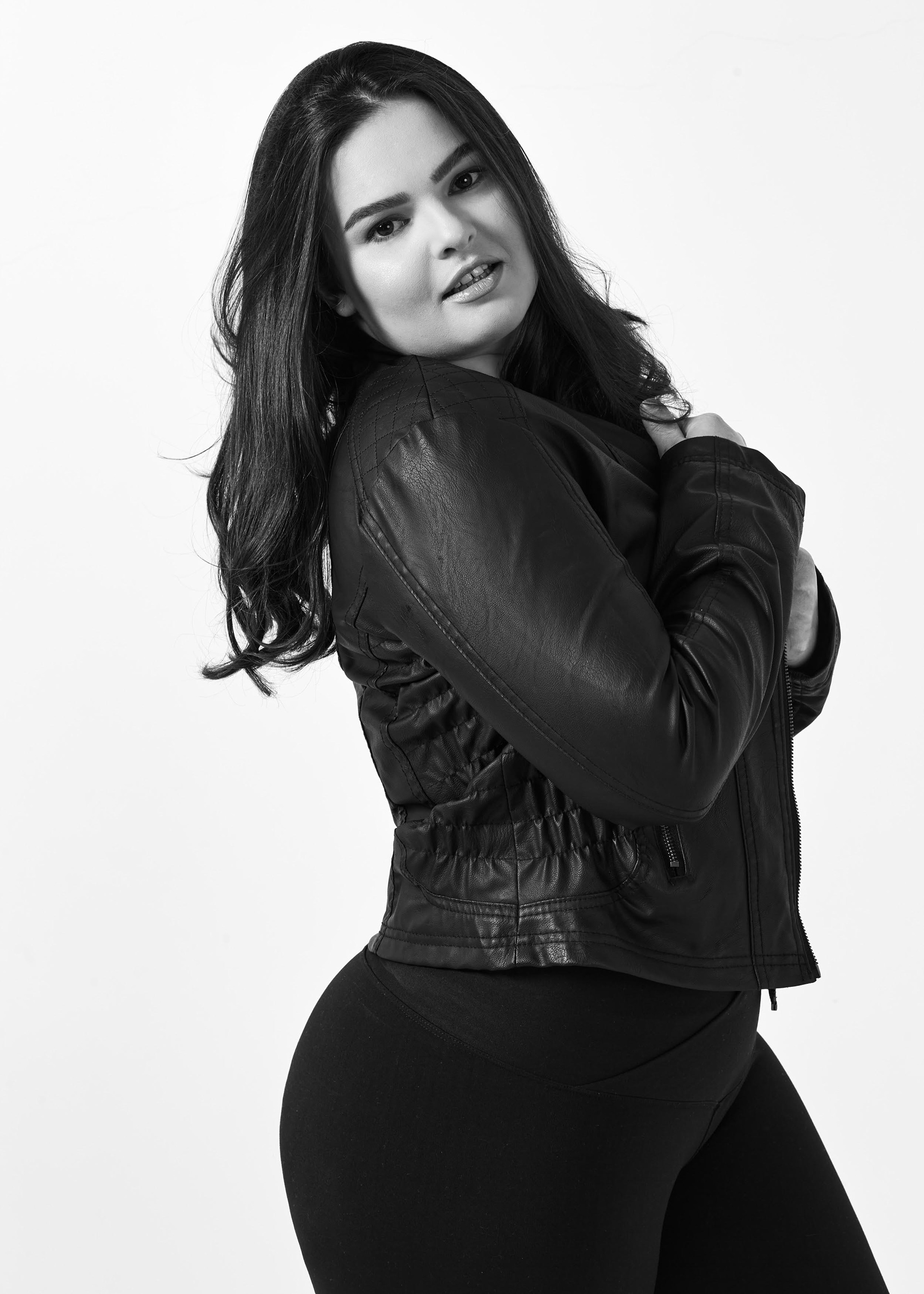 Ensaio fotográfico feminino em estúdio, em Videira/SC