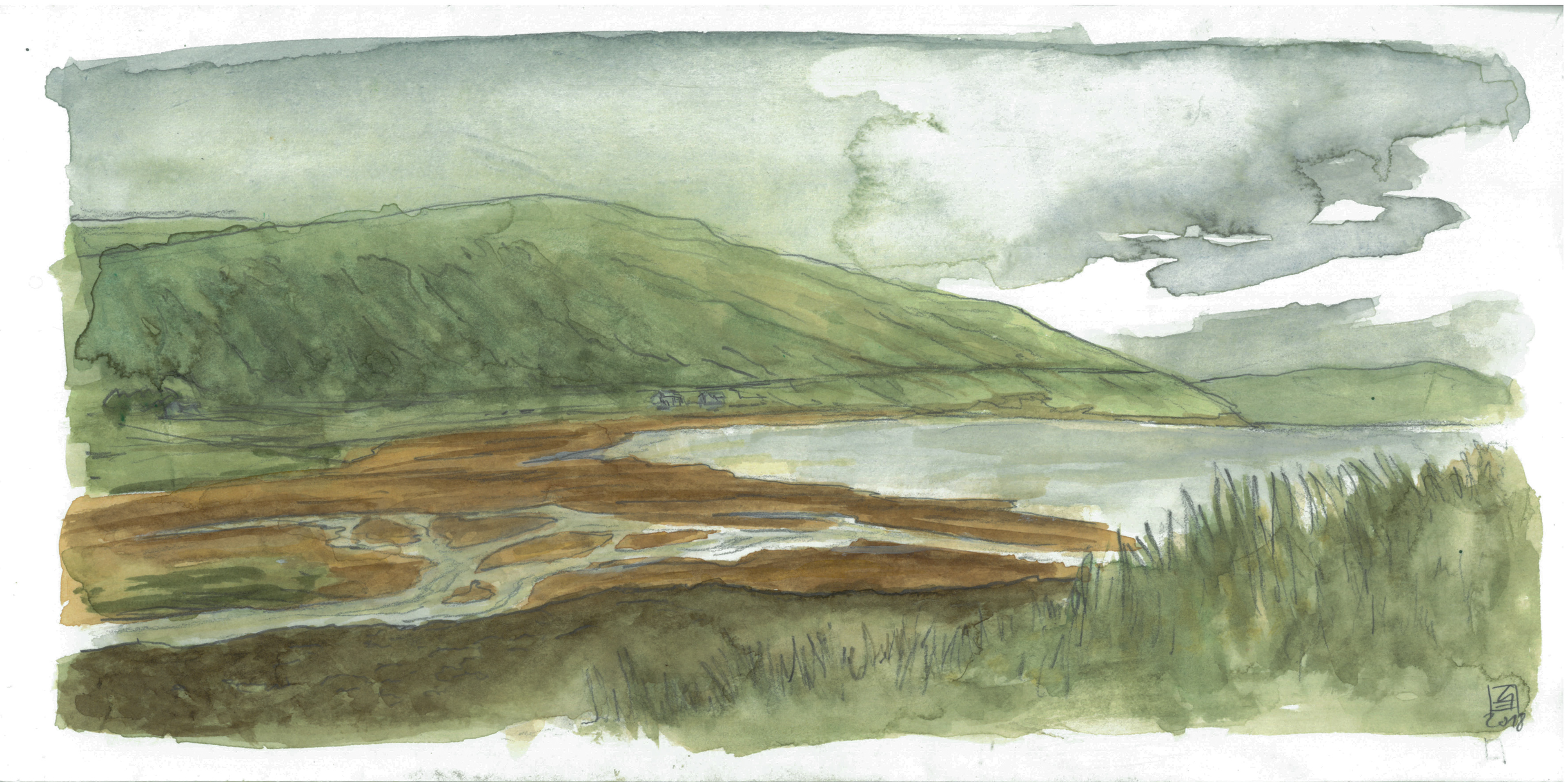 Loch Sligachan (30x15) 80.-