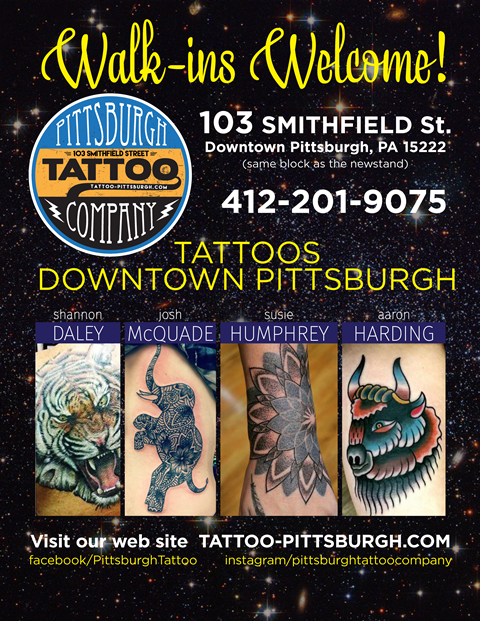 Diane Mcquade Marketing Design Pittsburgh Tattoo Flyer