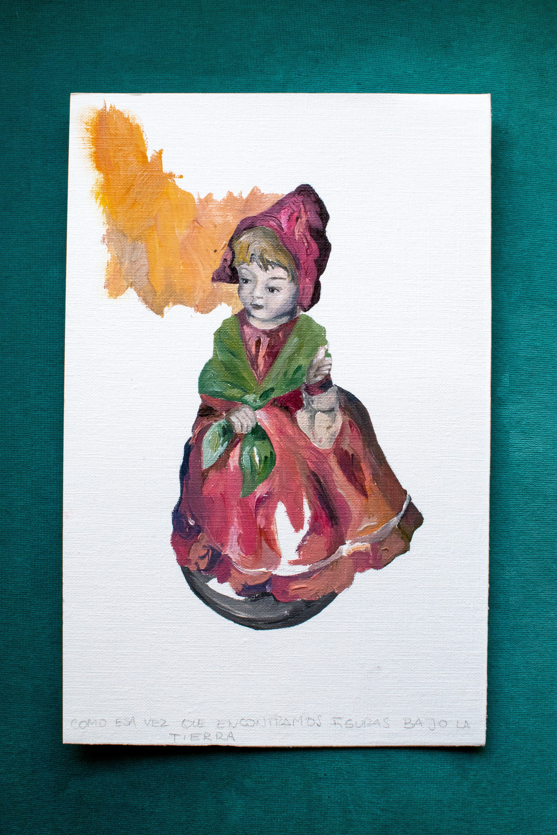Oil on paper - 24 x 33 cm - 2020