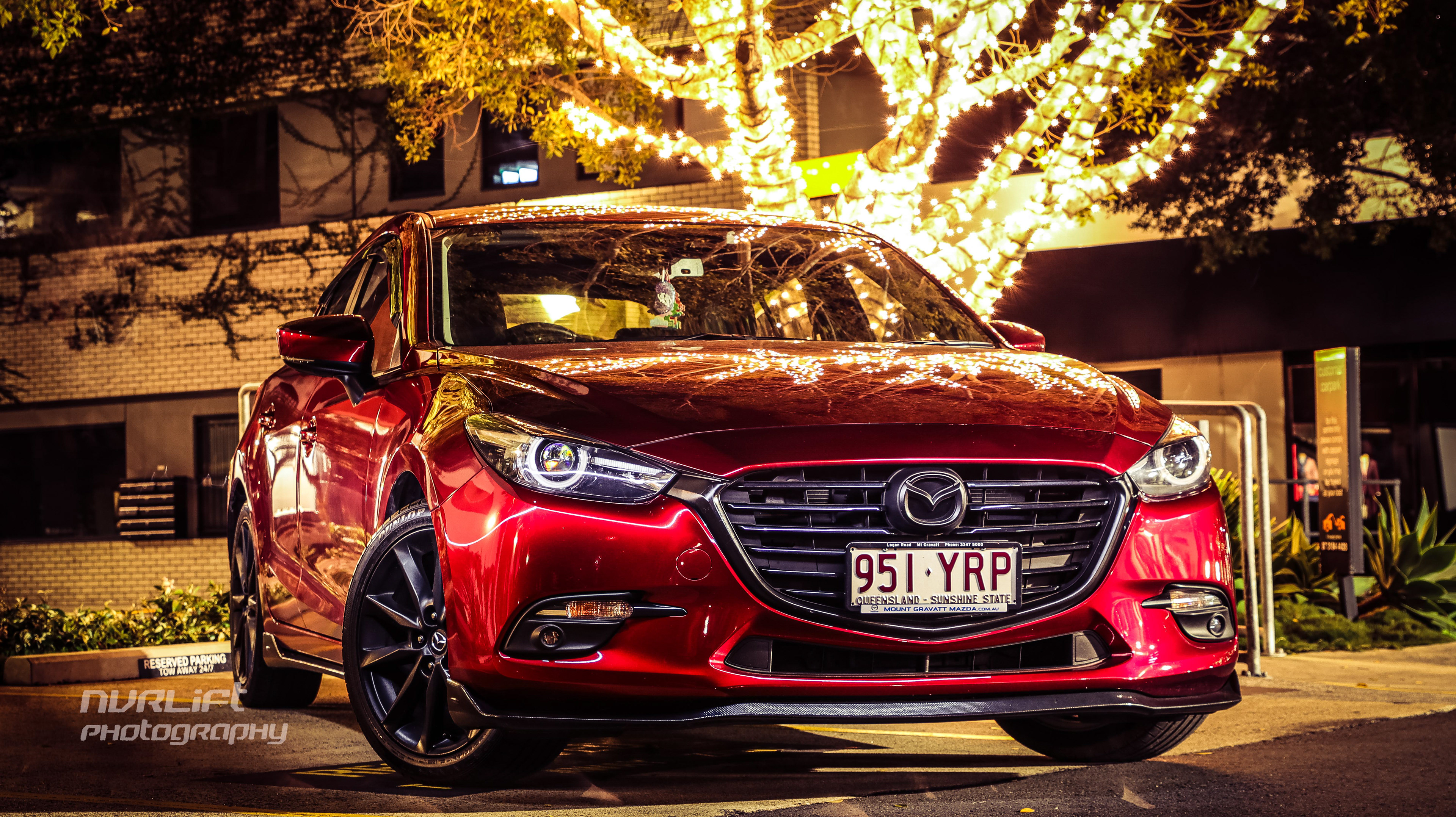 Mazda 3 SP25GT - shot in a carpark in New Farm.