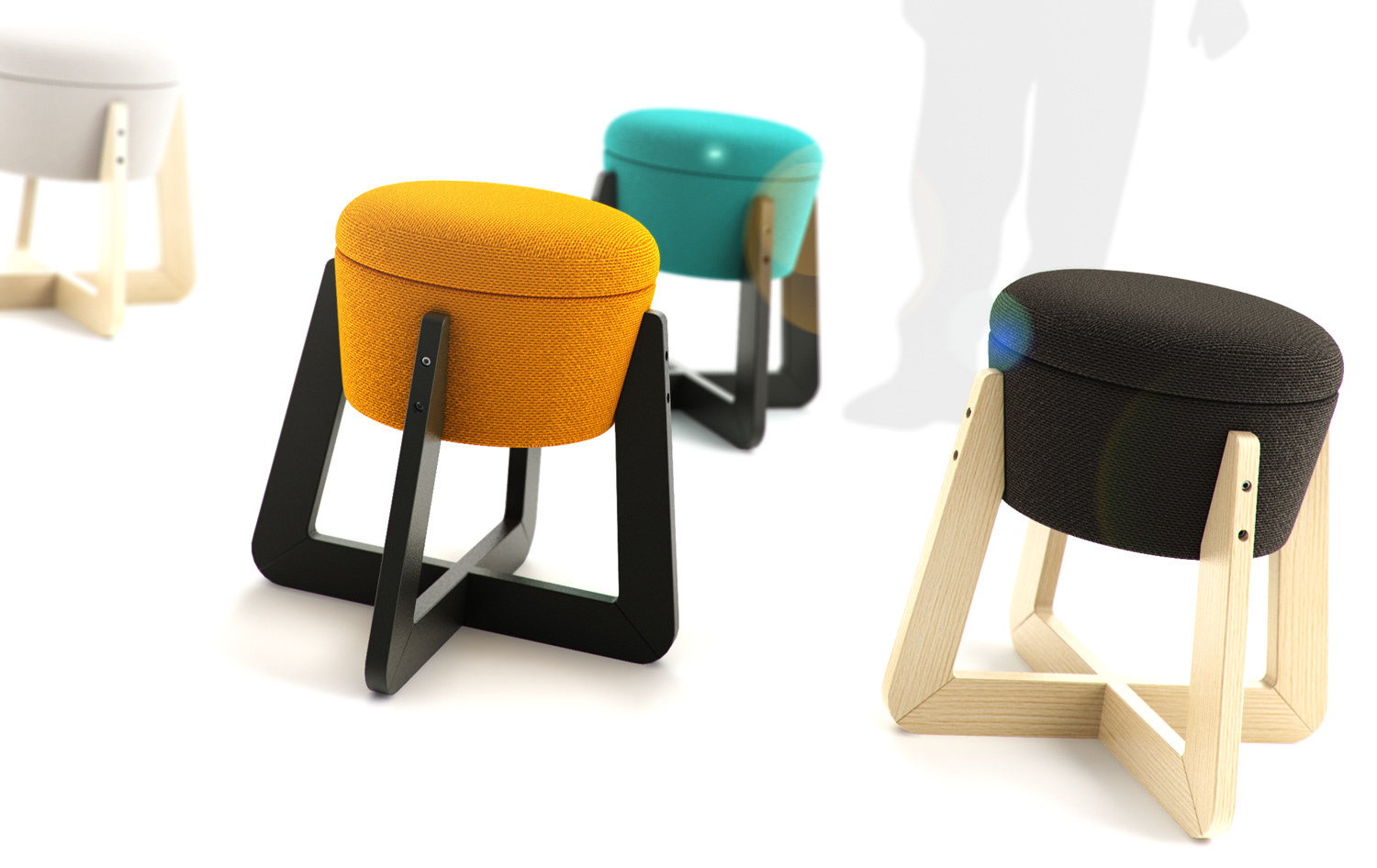 Tam tam Stool