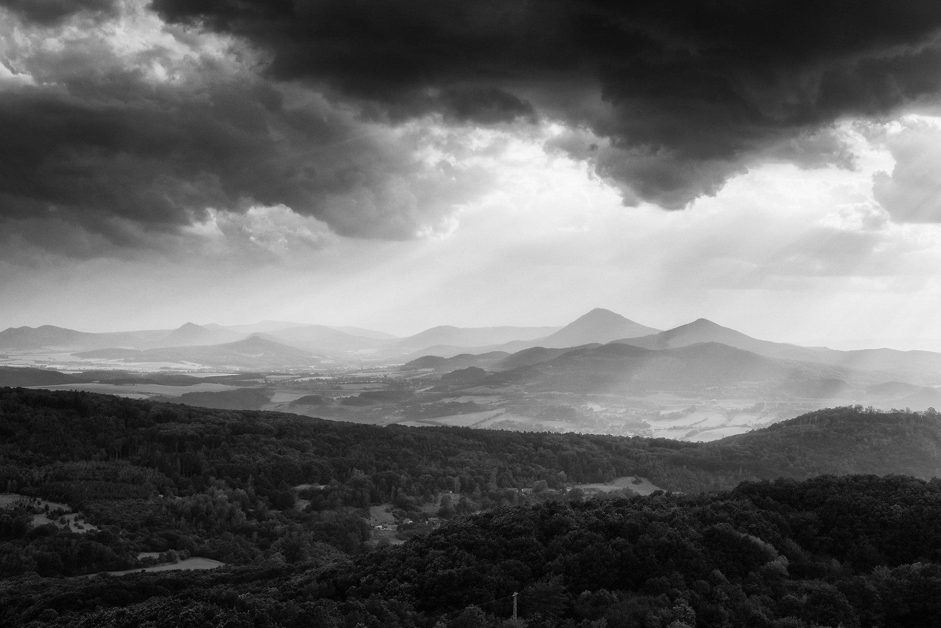 Ceske Stredohori, Czech Republic