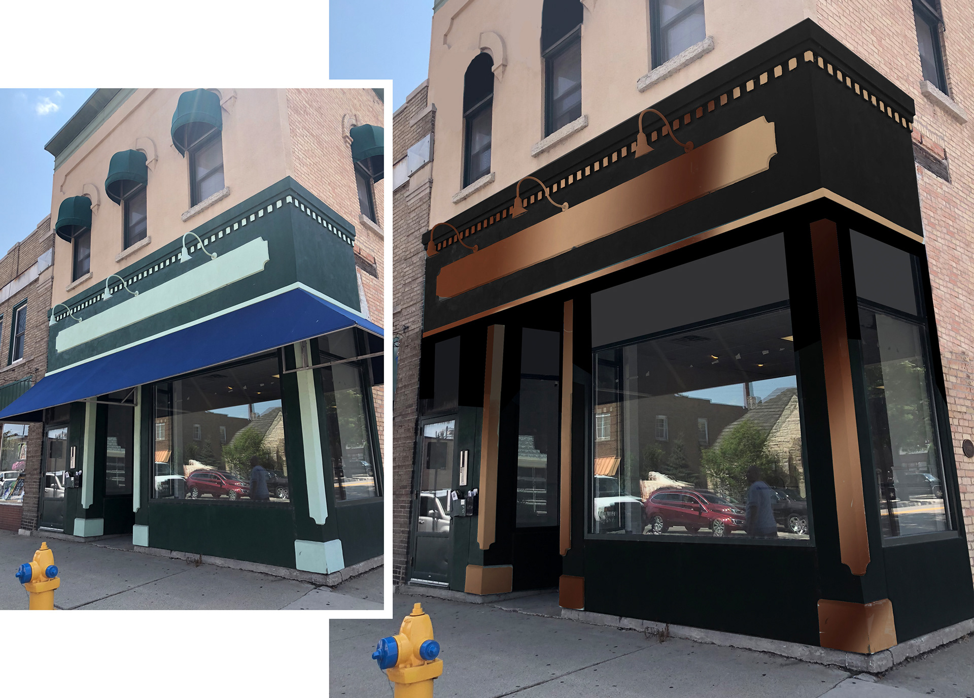 Building Remodel Mockup