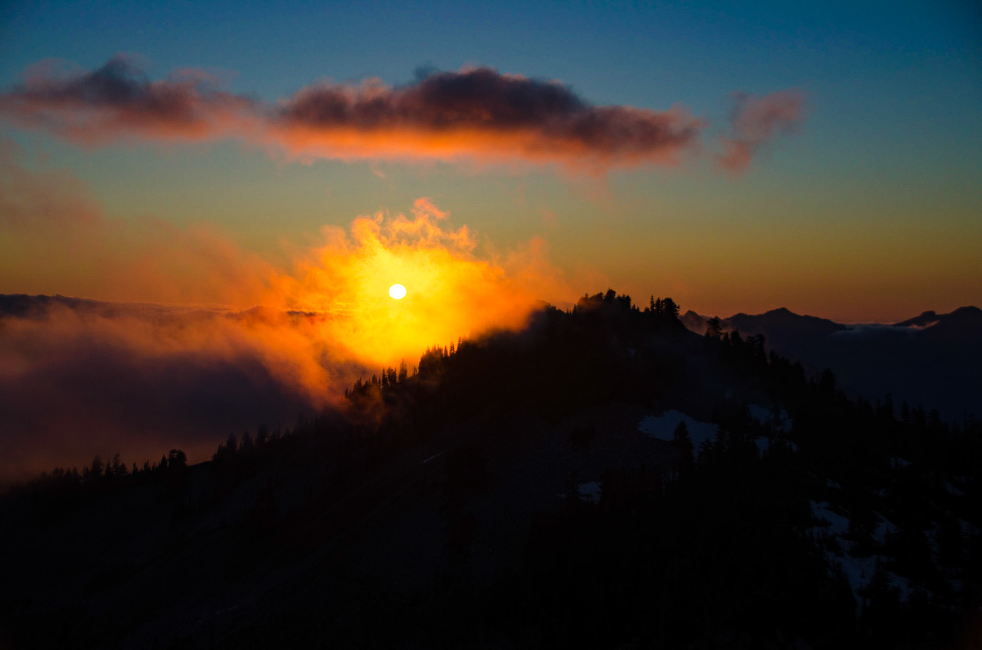 Sunset At The Lookout