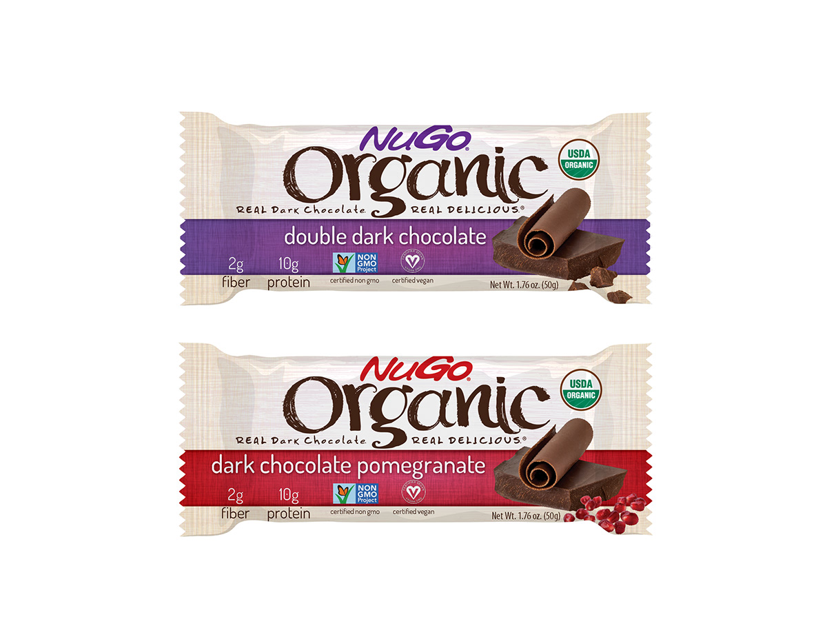 Heather Tchir NuGo Organic Nutrition Bar Packaging