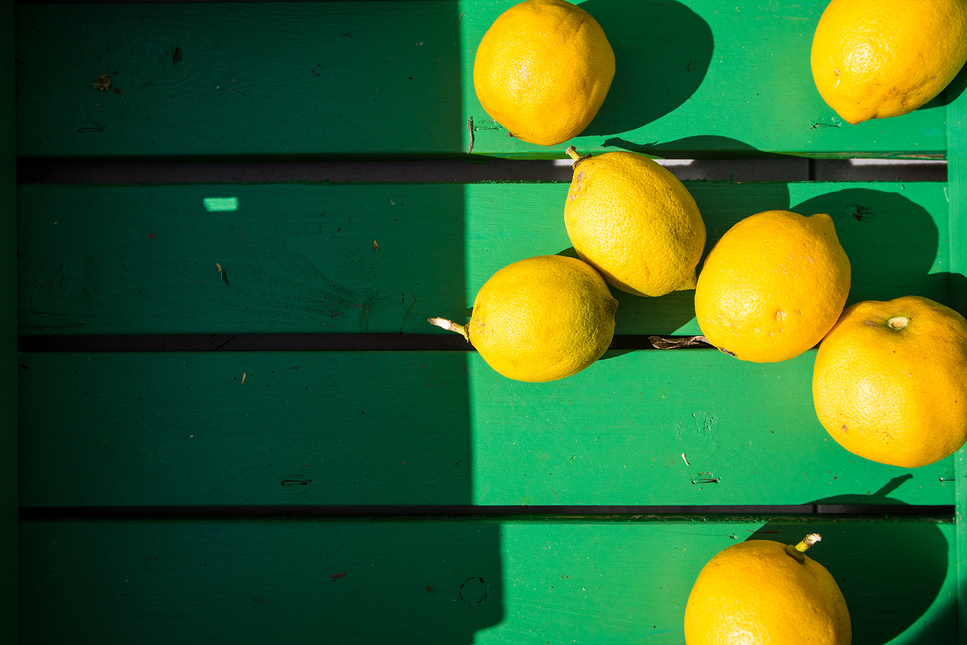 Lemons at the Farmer's Market in Atwater Village, California