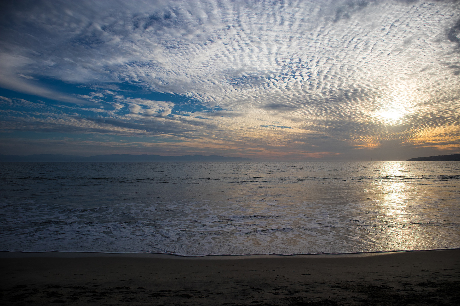 Sunset on the Beach in Puerto Vallarta, Mexico