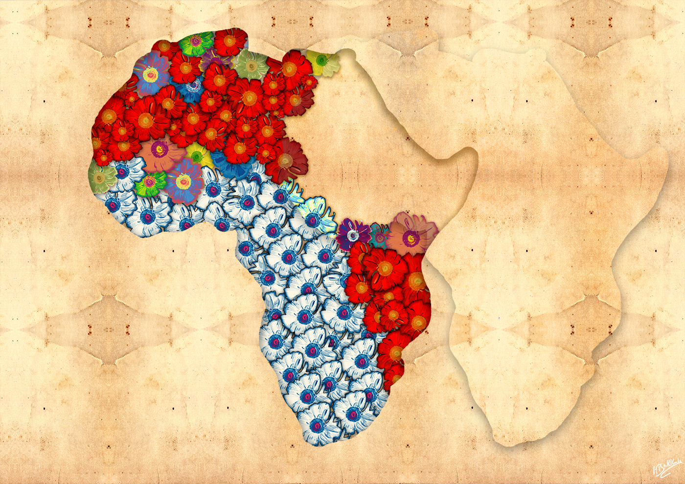 Africa, the flowers
