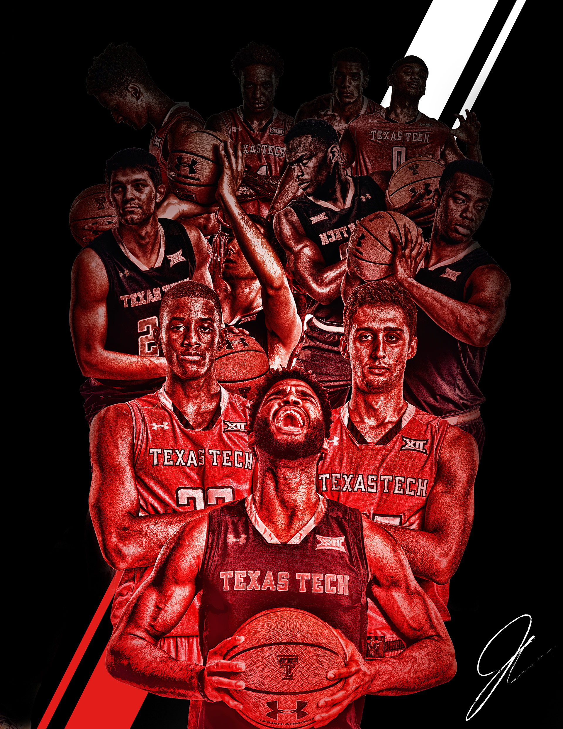 Men's Basketball Promotion Graphic
