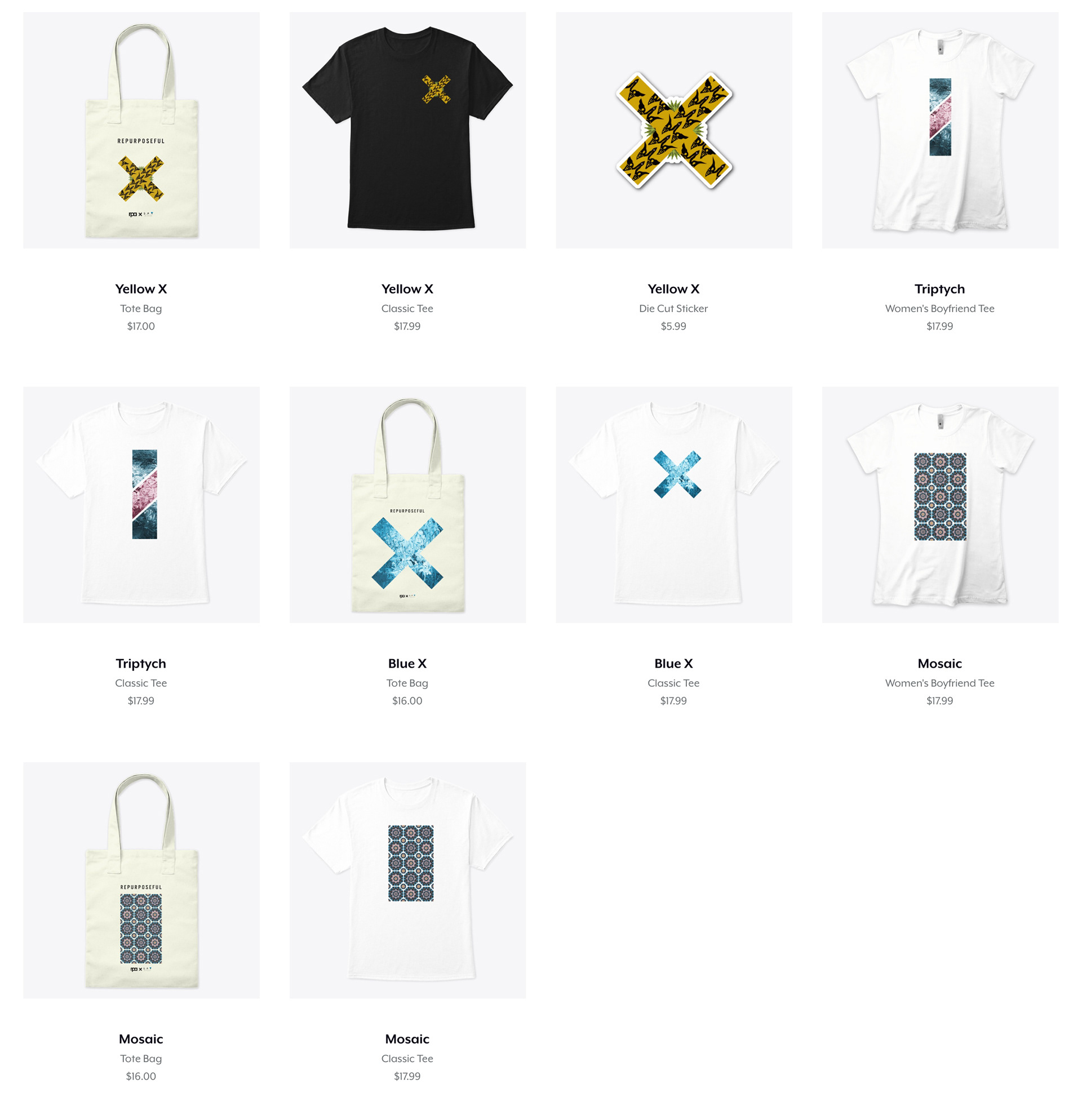 Merch Store Screengrab