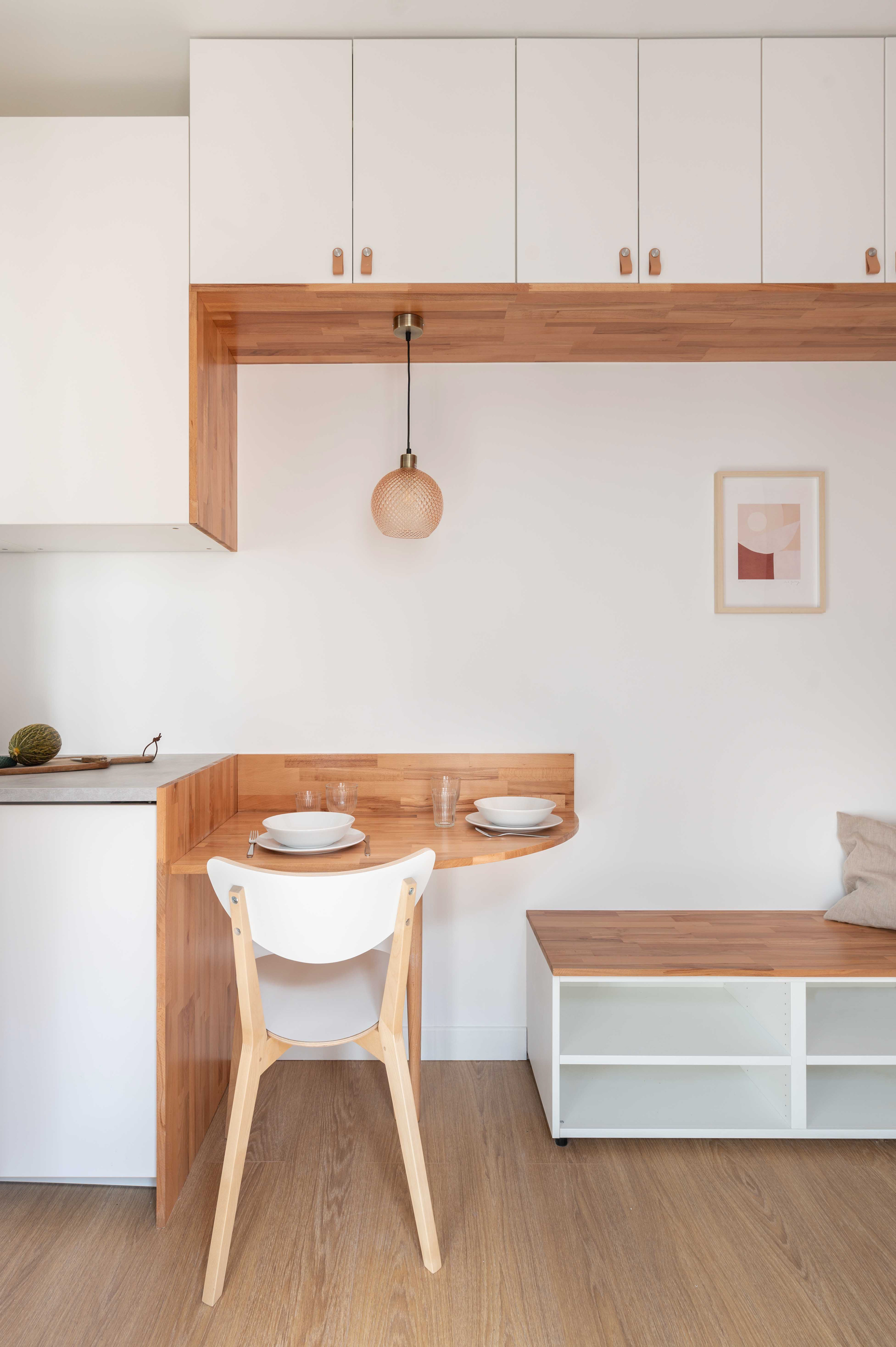Coin repas et rangements