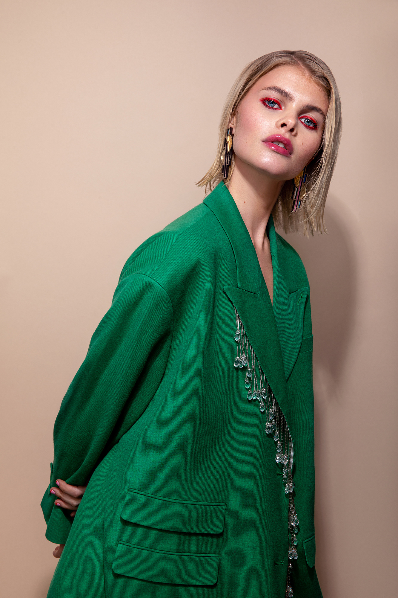 Golden Shade featured in VGXW Magazine |Photographer: Lauren Marsh| Wardrobe Stylist: Lahunter Gatherer | Make Up: Levija de Taylor| Hair Stylist:Nadia Webber | Models: Ivaanis & Megan Elizabeth Rutherford