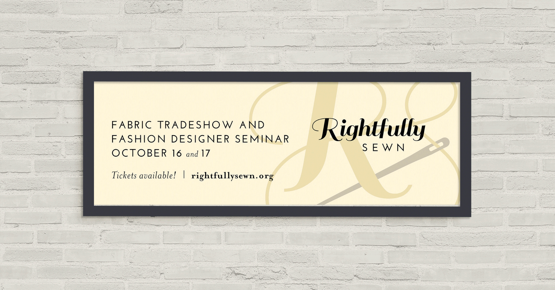 Future Fashion® Seminar — Rightfully Sewn