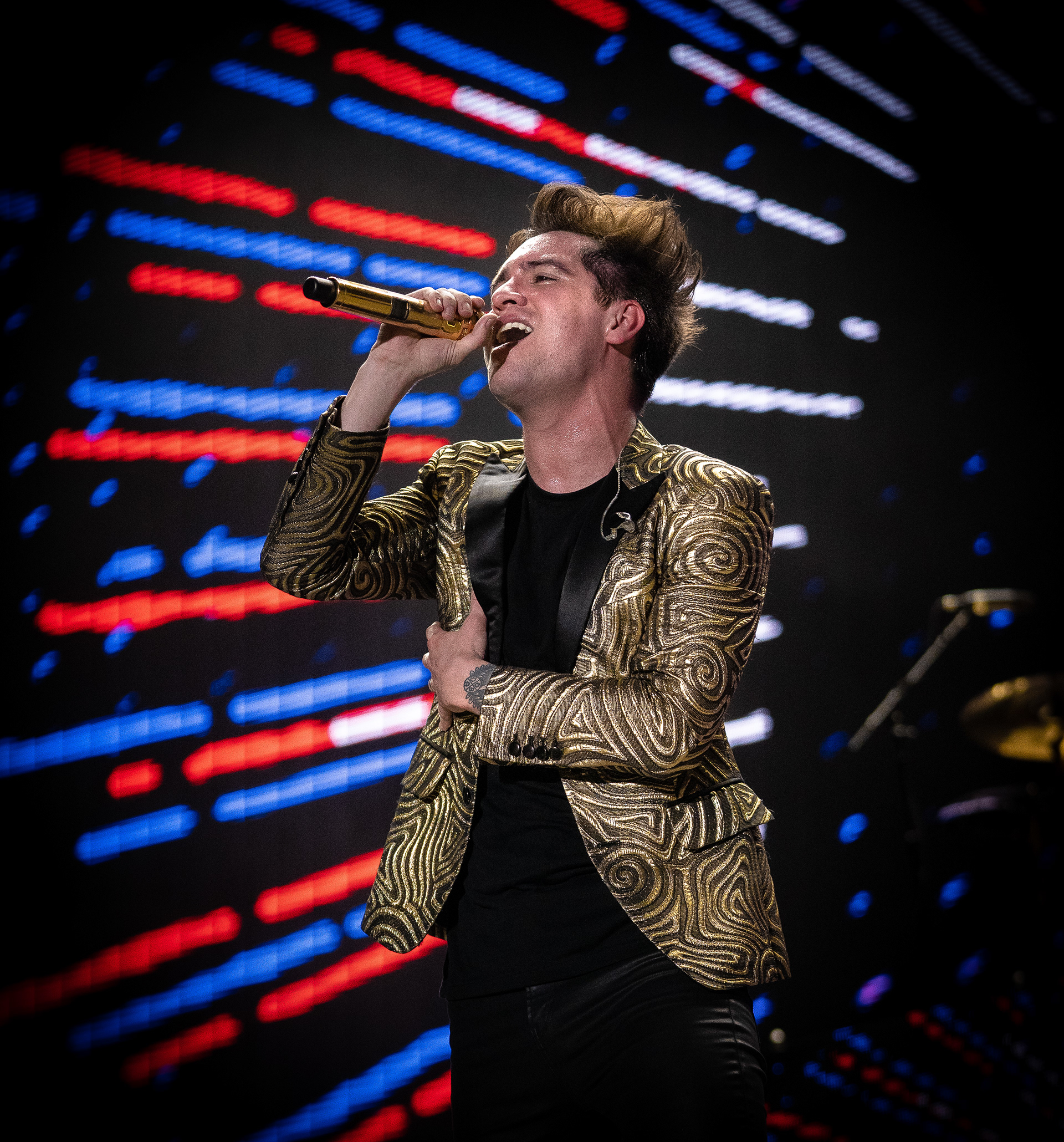Brendon Urie of Panic at the Disco, 2019 (Copyright: Kail Rose)