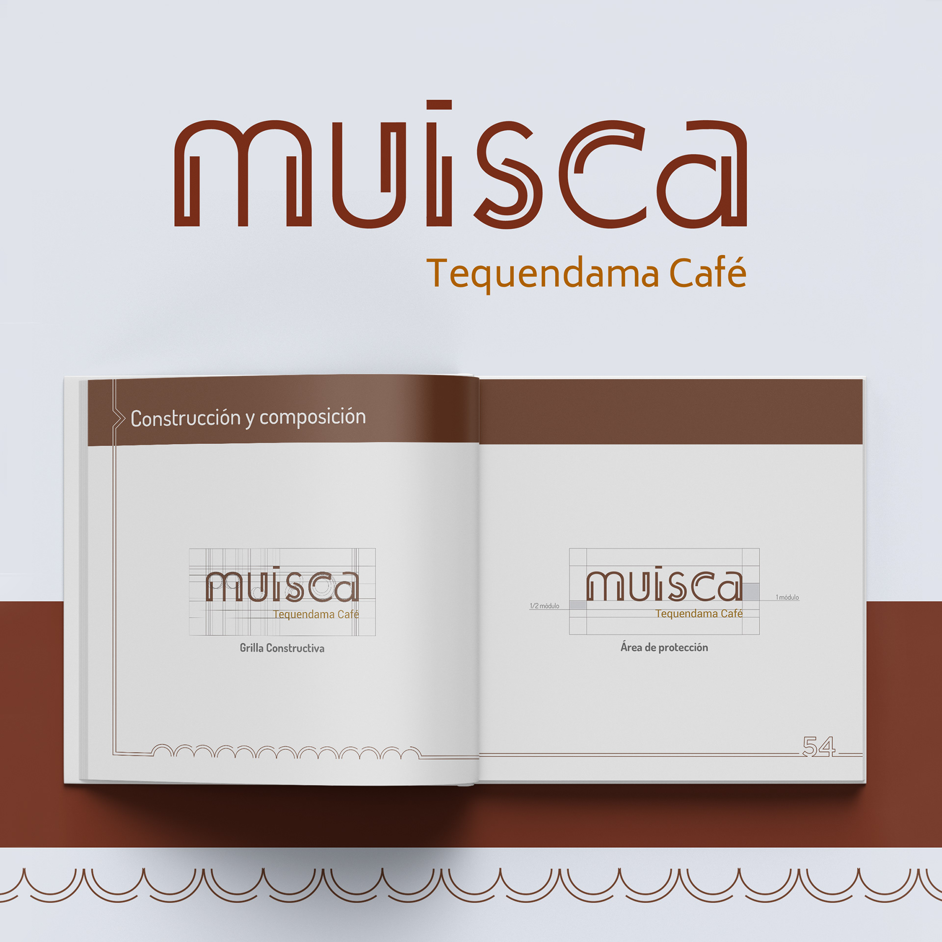 Diseño de Marca Muisca Cafetería