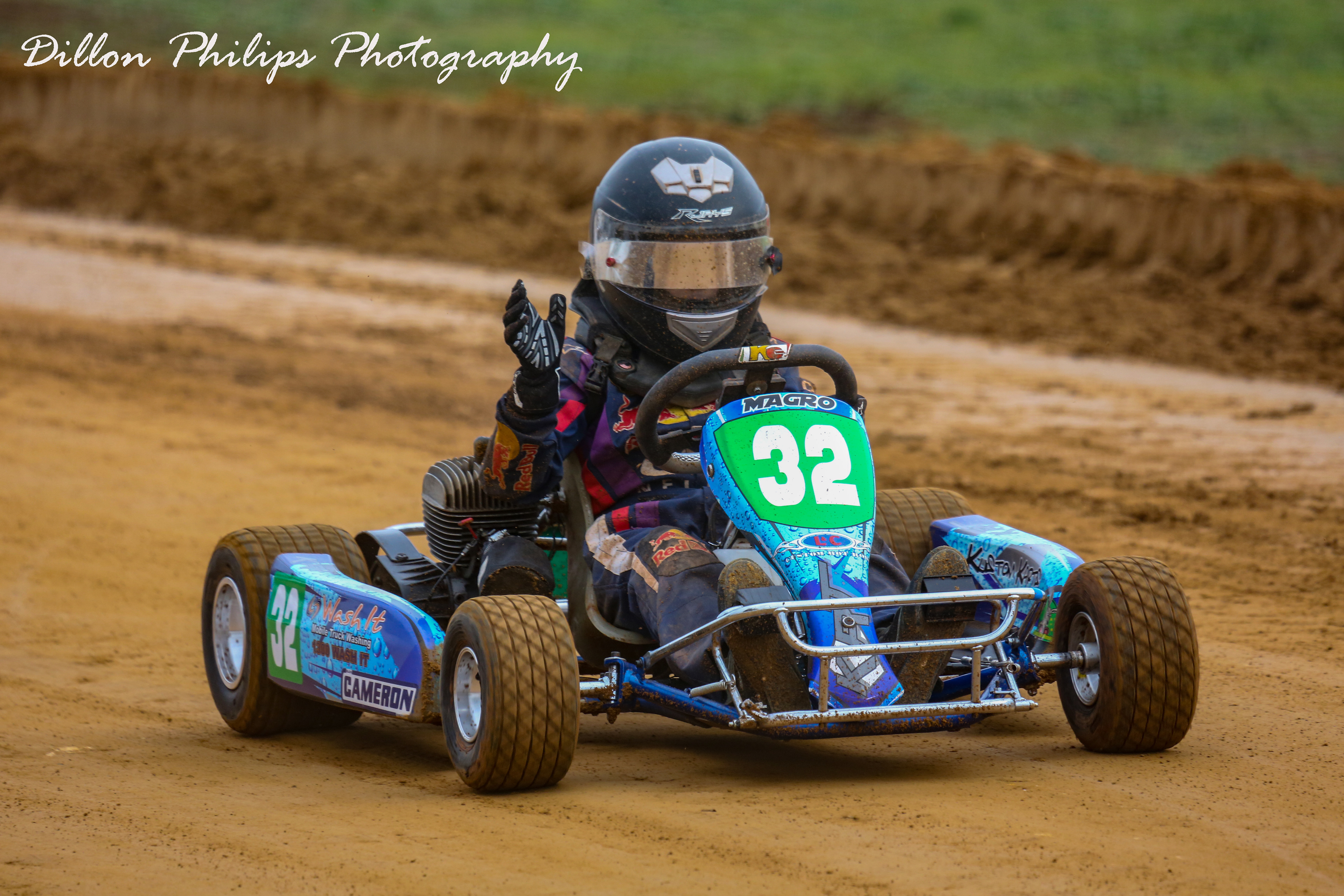 Dillon Philips - Dirt Karts June 2018