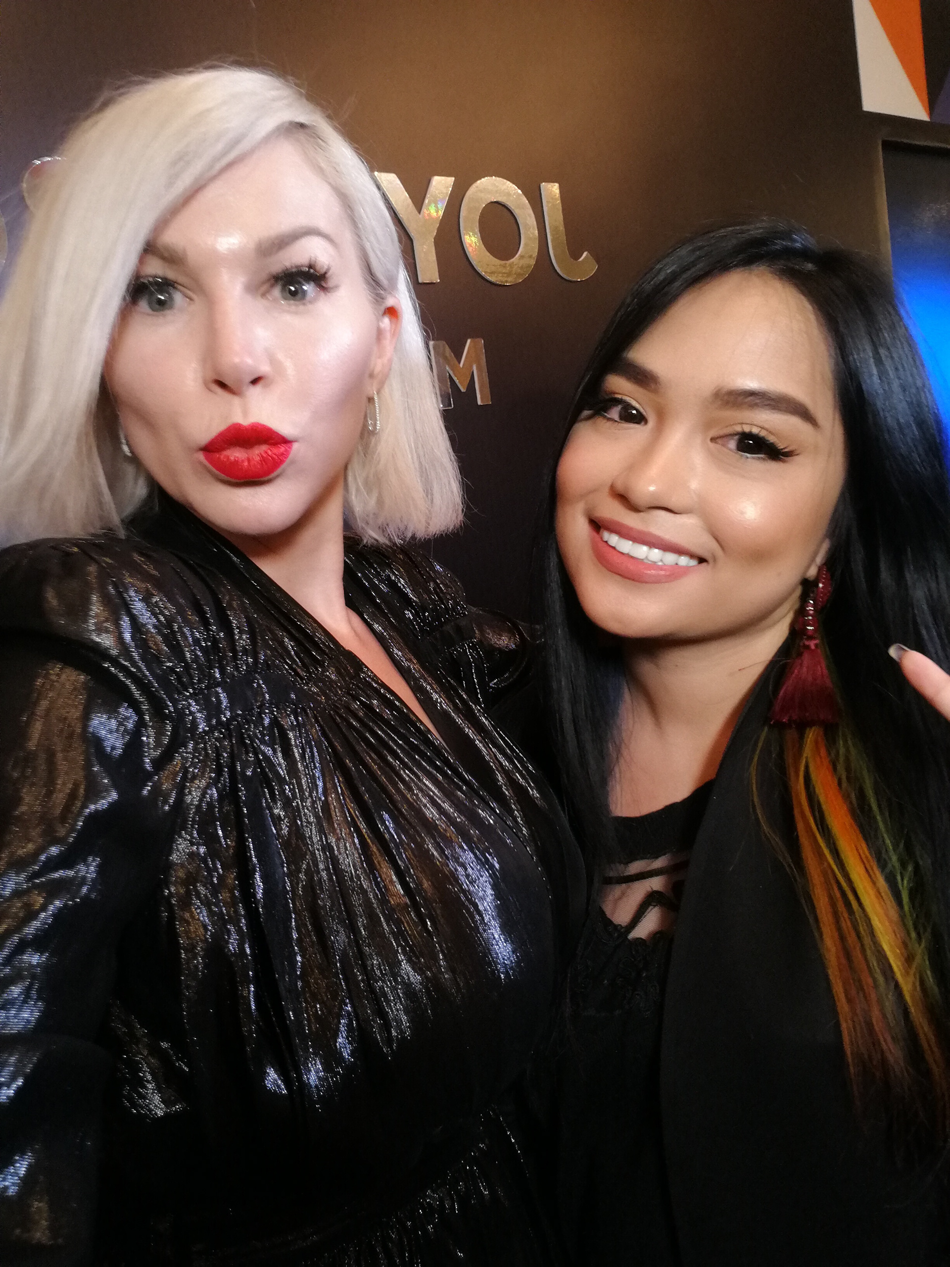 with Hollywood celebrity MUA Joyce Bonelli