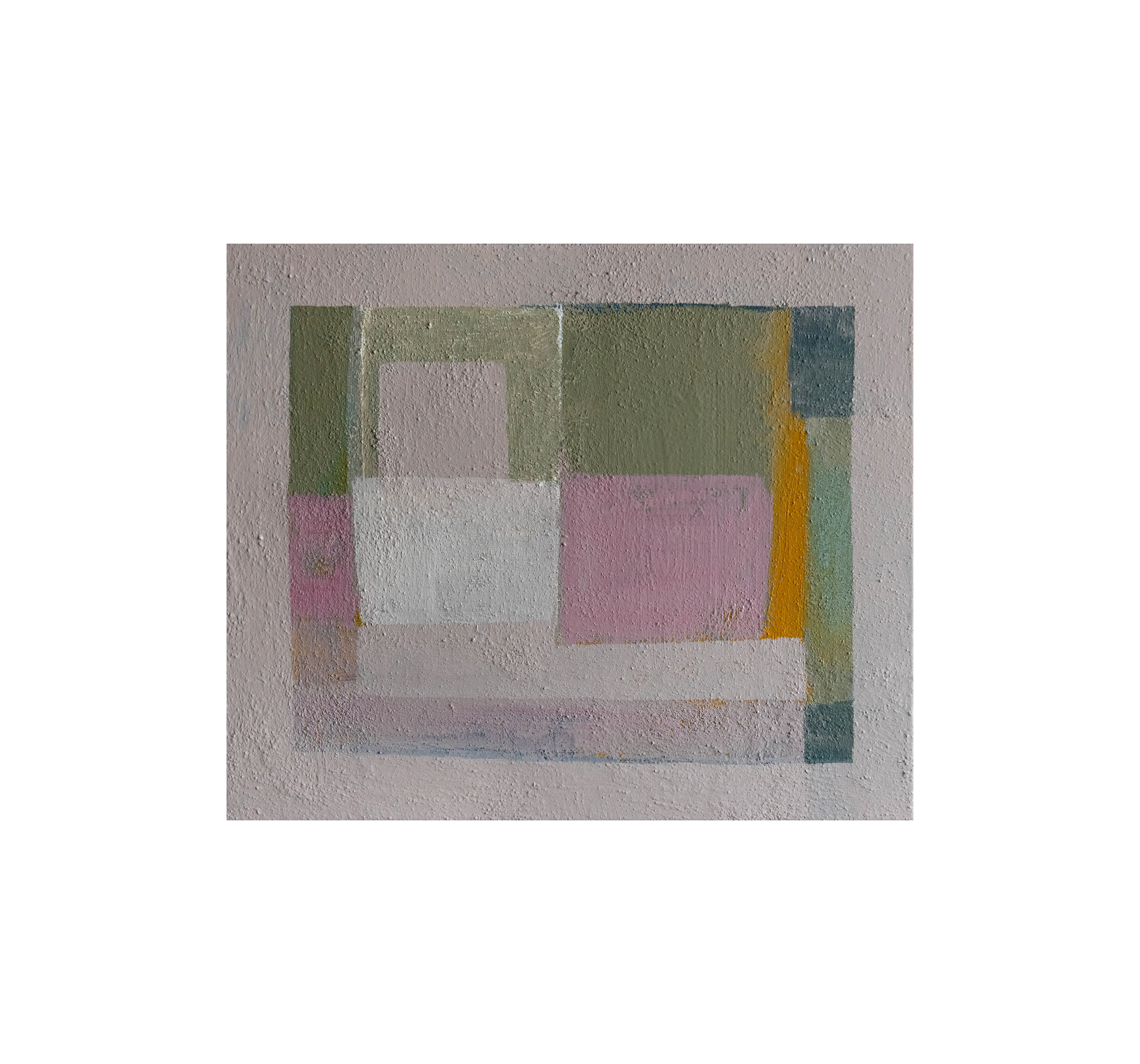 Untitled. Acrylic and pumice on stretched canvas. 18x24"