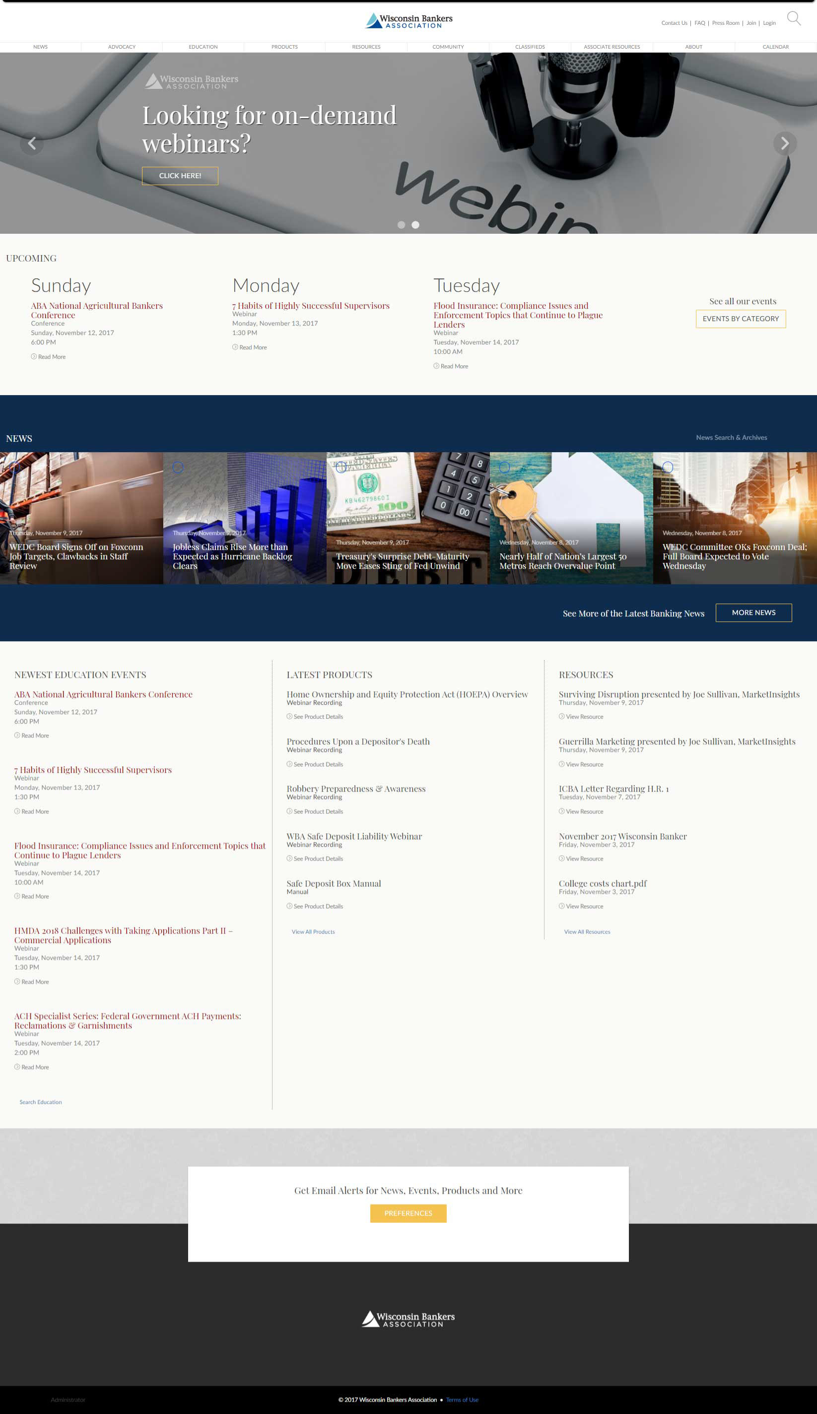 Hi-Fidelity Mock-up Landing Page Option 1