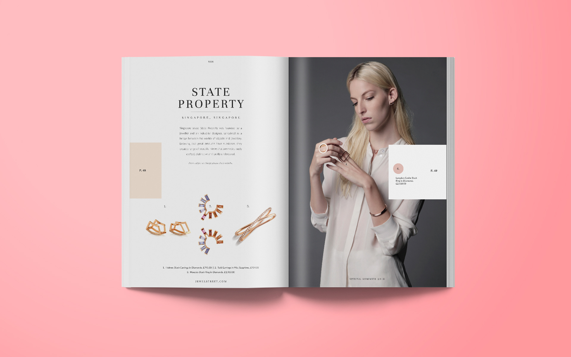 SS18 Lookbook Design