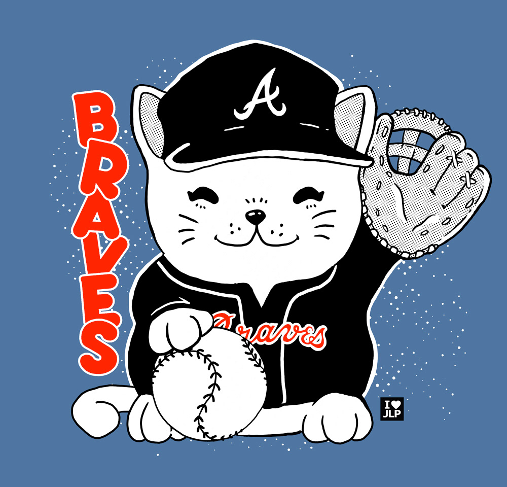 ATLANTA BRAVES & XFINITY "Art Series Shirt"